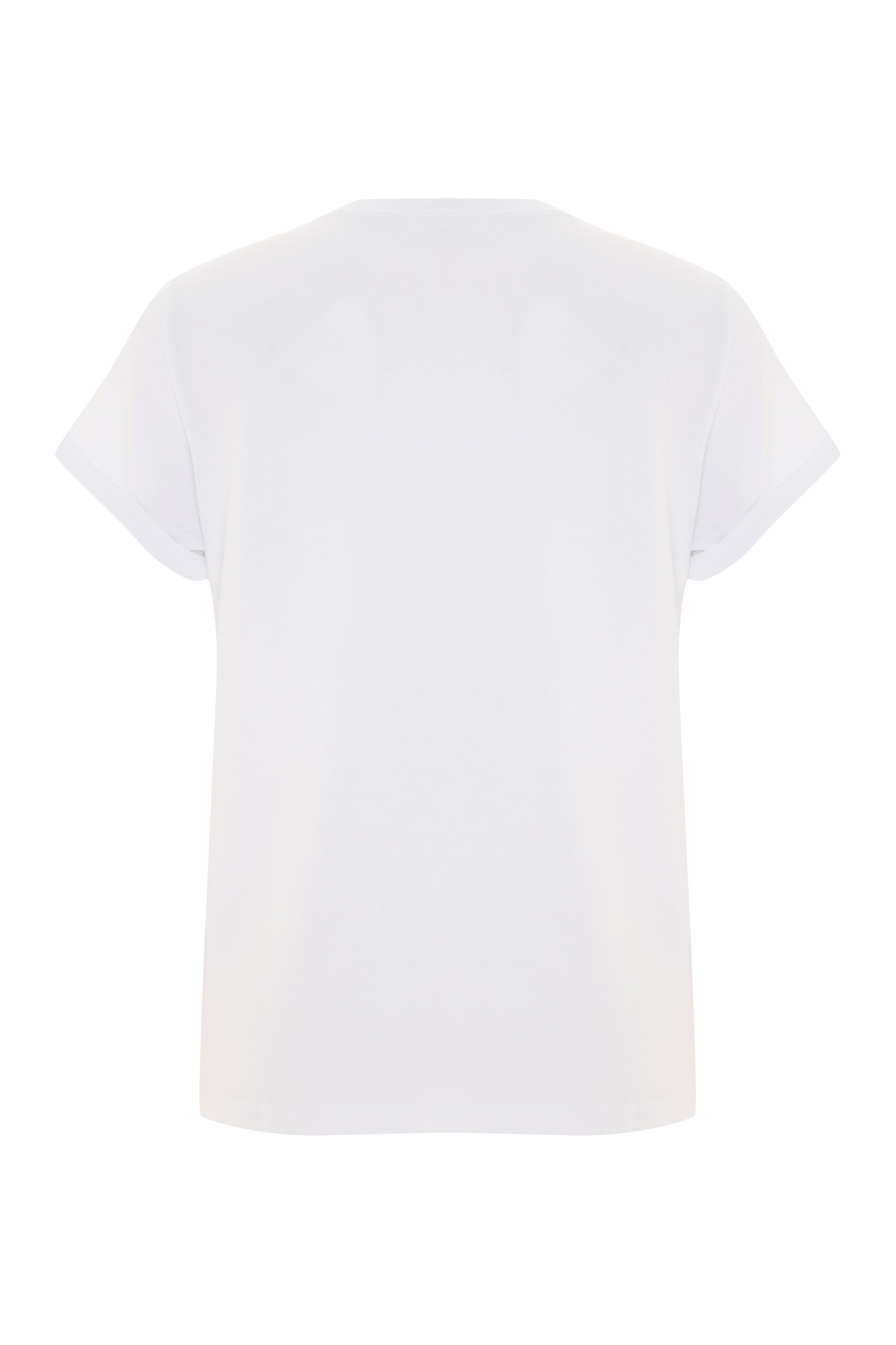 BASKILI BİSİKLET YAKA T-SHIRT