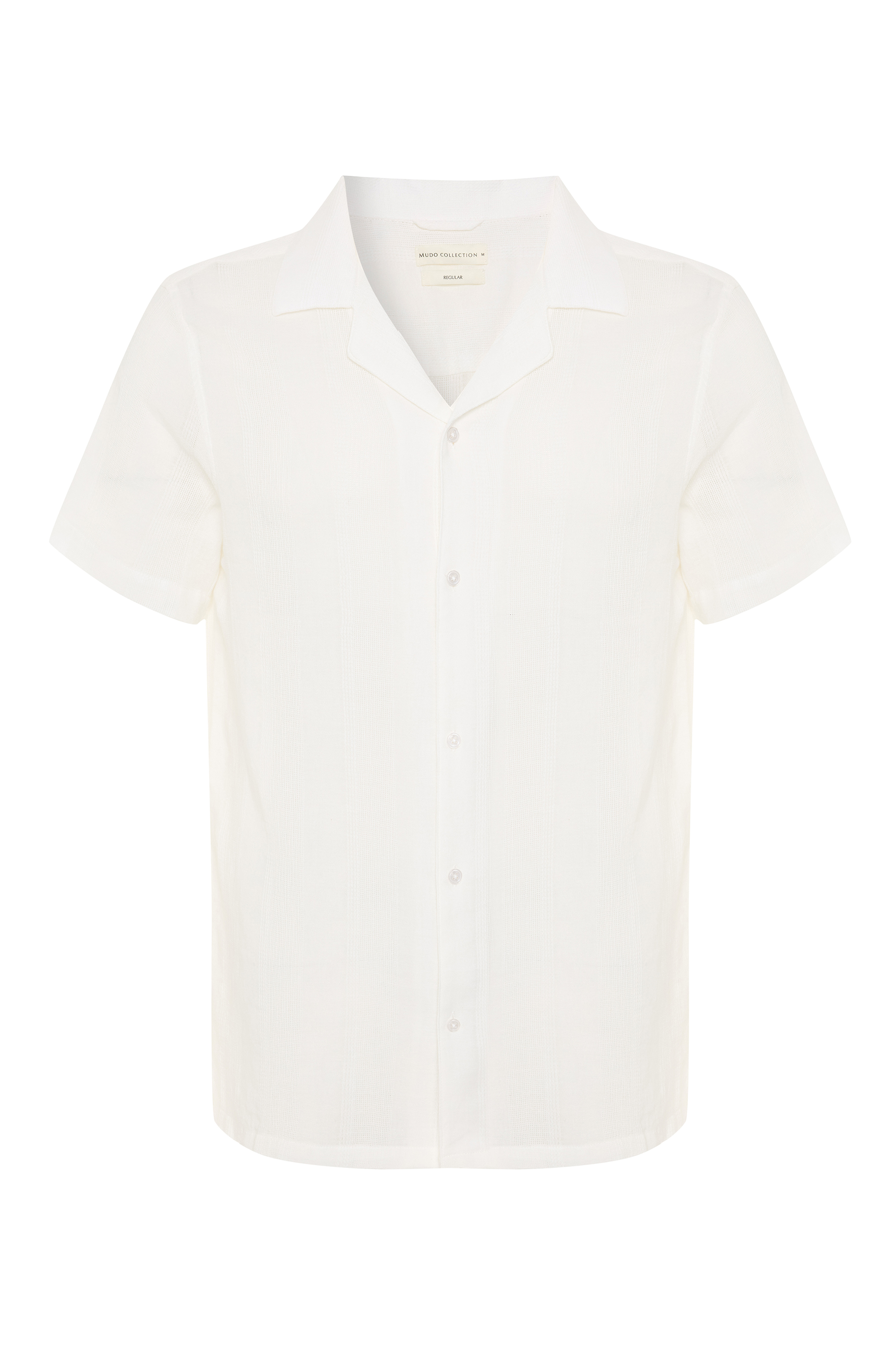 DOKULU RESORT YAKA KISA KOLLU GÖMLEK