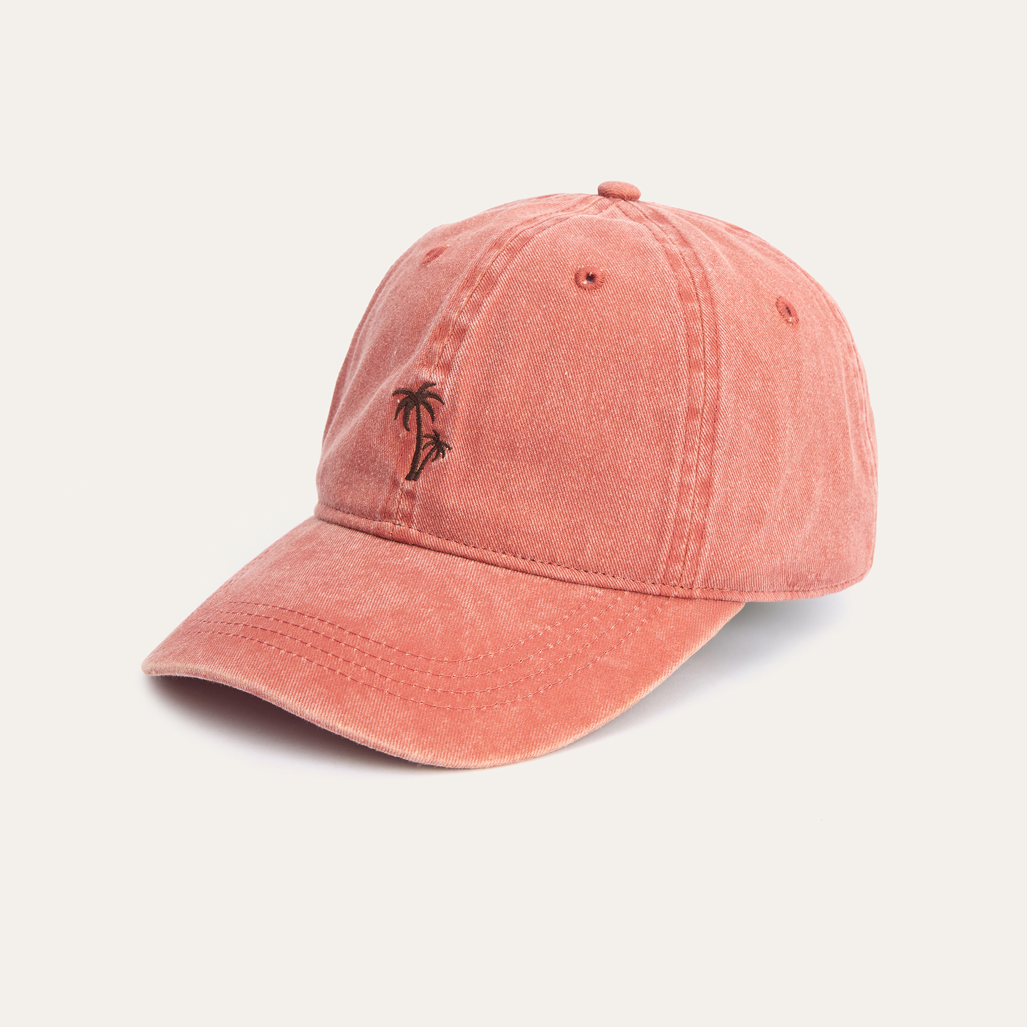 Kadın Pembe Nakışlı Cap Şapka