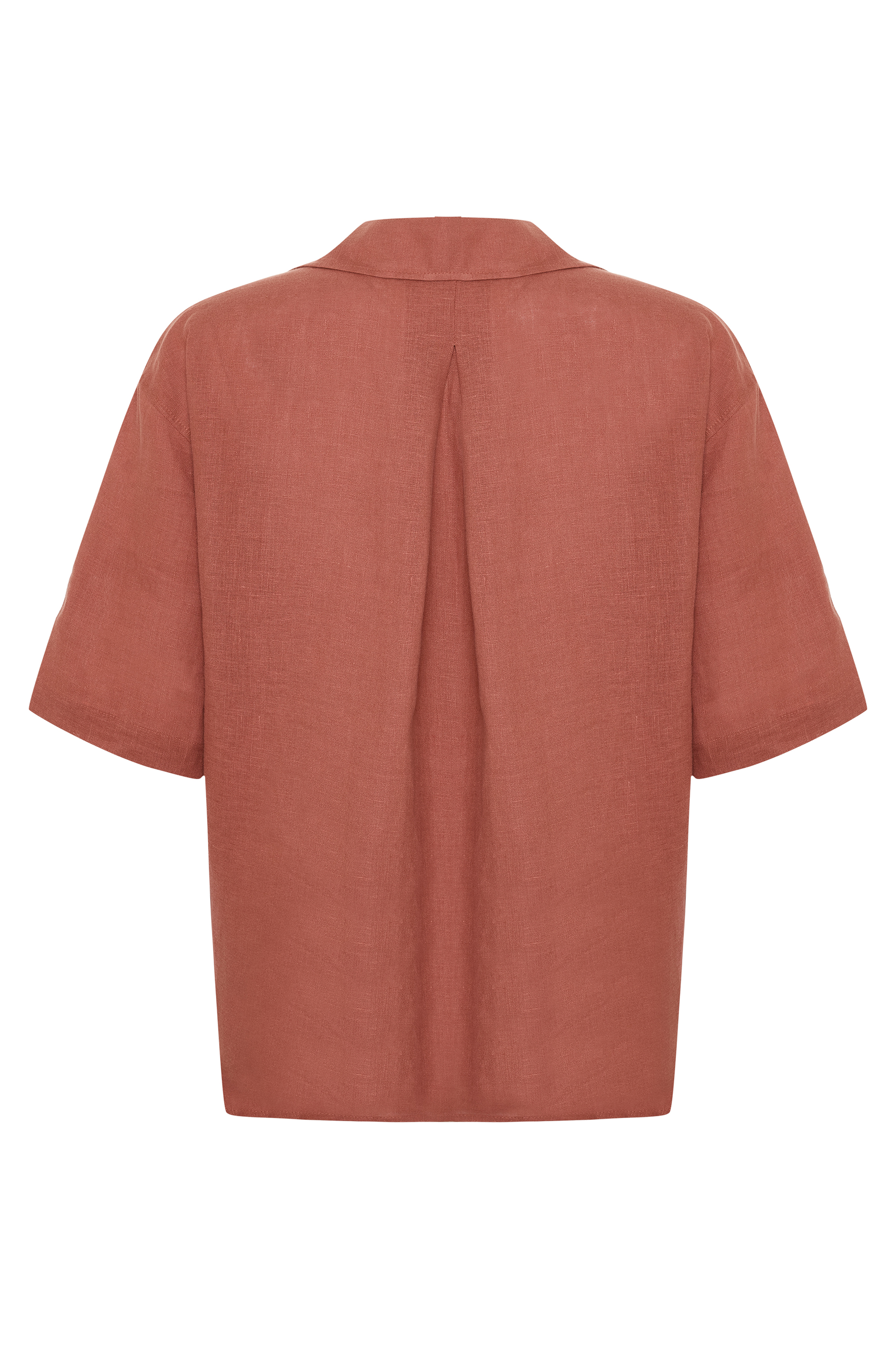 3/4 KOL KETEN GÖMLEK