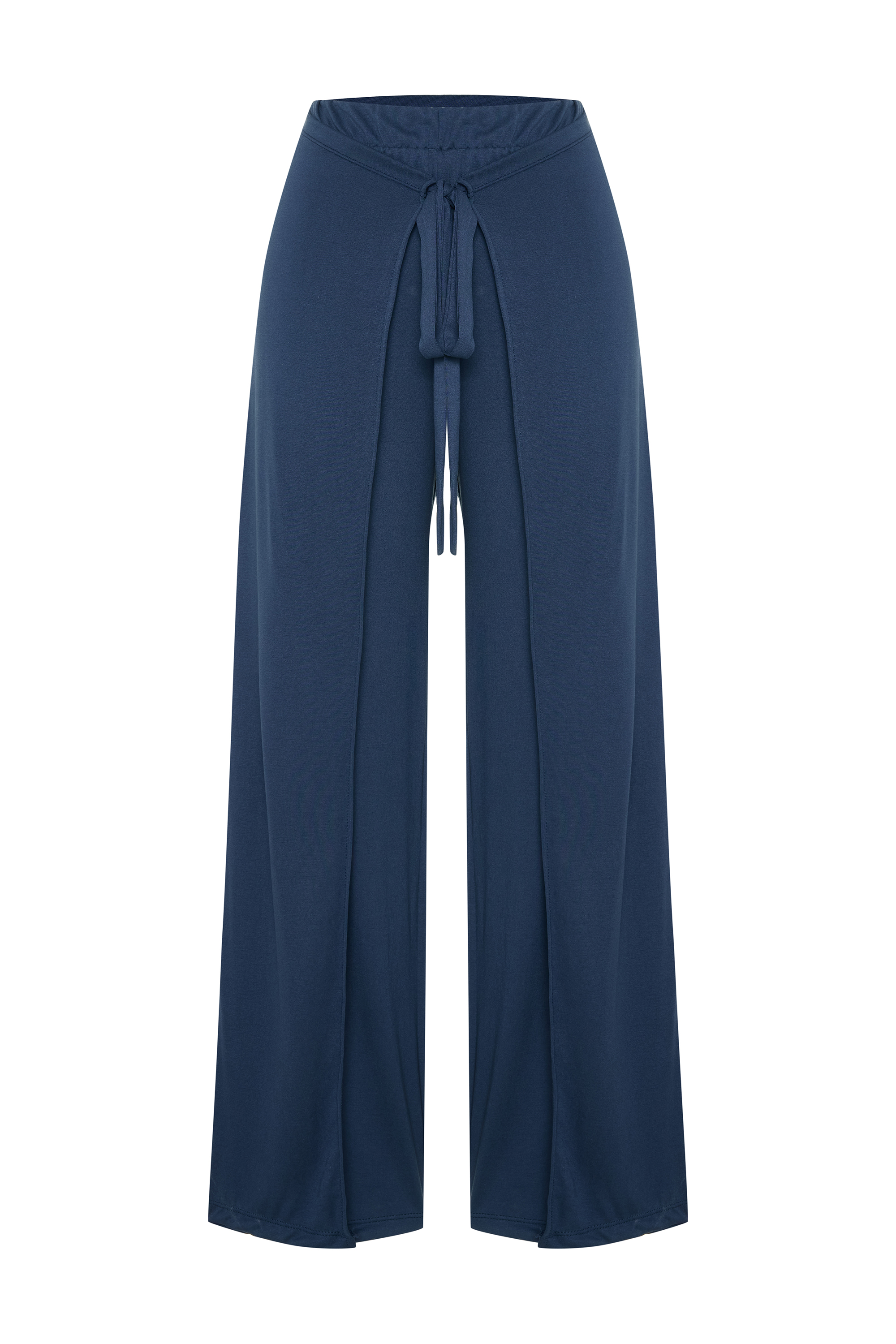 MODAL WIDE LEG BAĞLAMALI PANTOLON