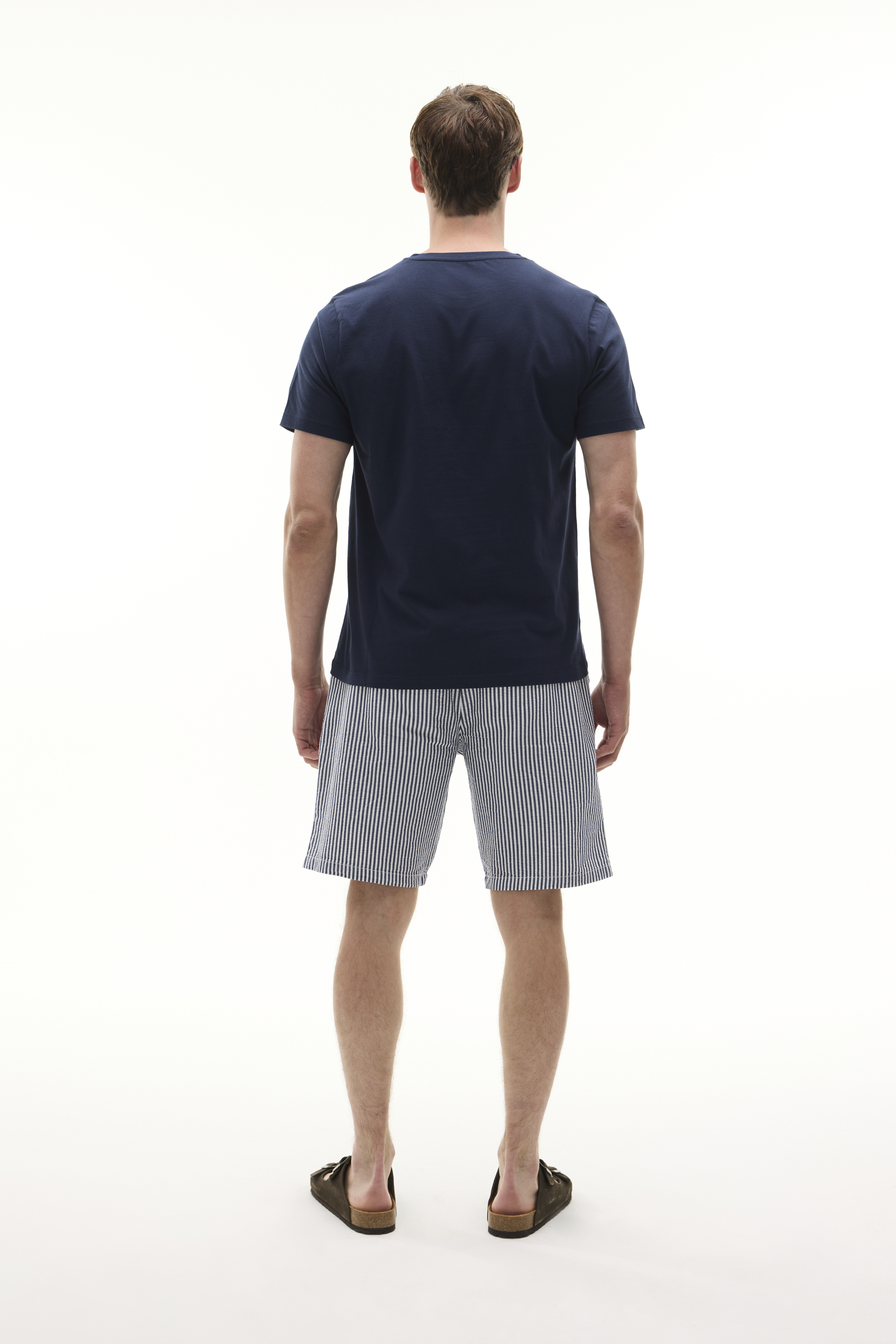 BASKILI BİSİKLET YAKA T-SHIRT