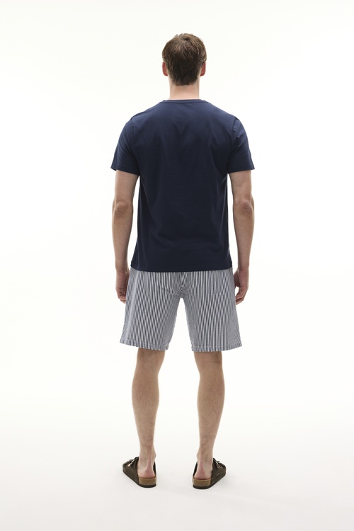  BASKILI BİSİKLET YAKA T-SHIRT