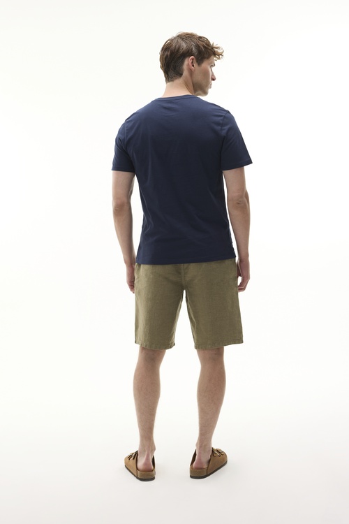  BASKILI BİSİKLET YAKA T-SHIRT