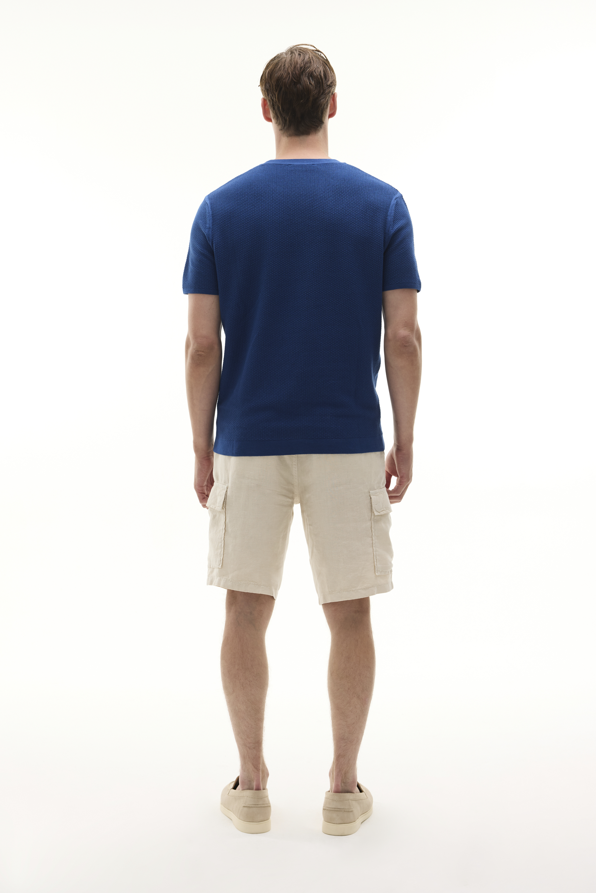 BİSİKLET YAKA KISA KOLLU TRİKO KAZAK