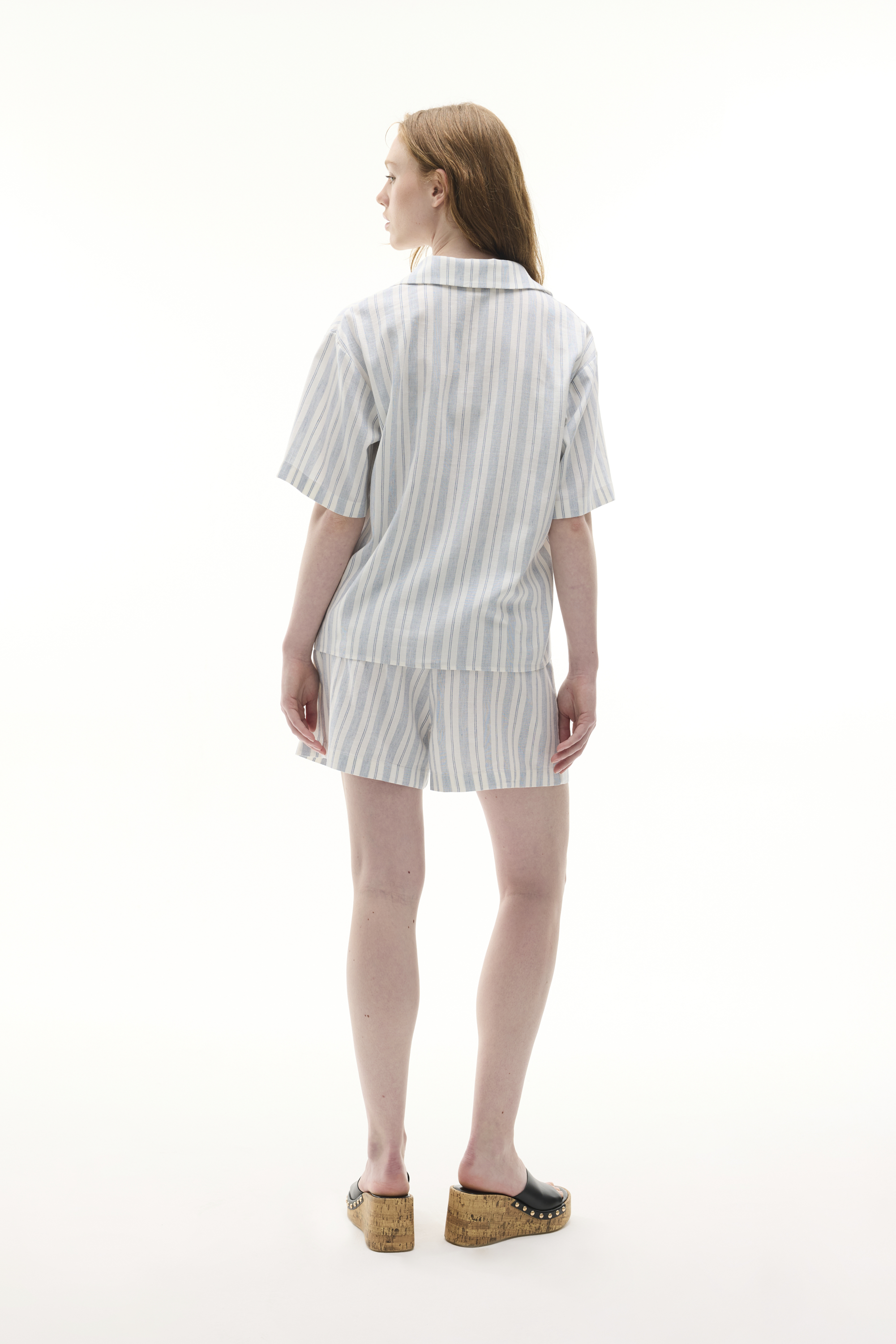 ÇİZGİLİ KISA ŞORT