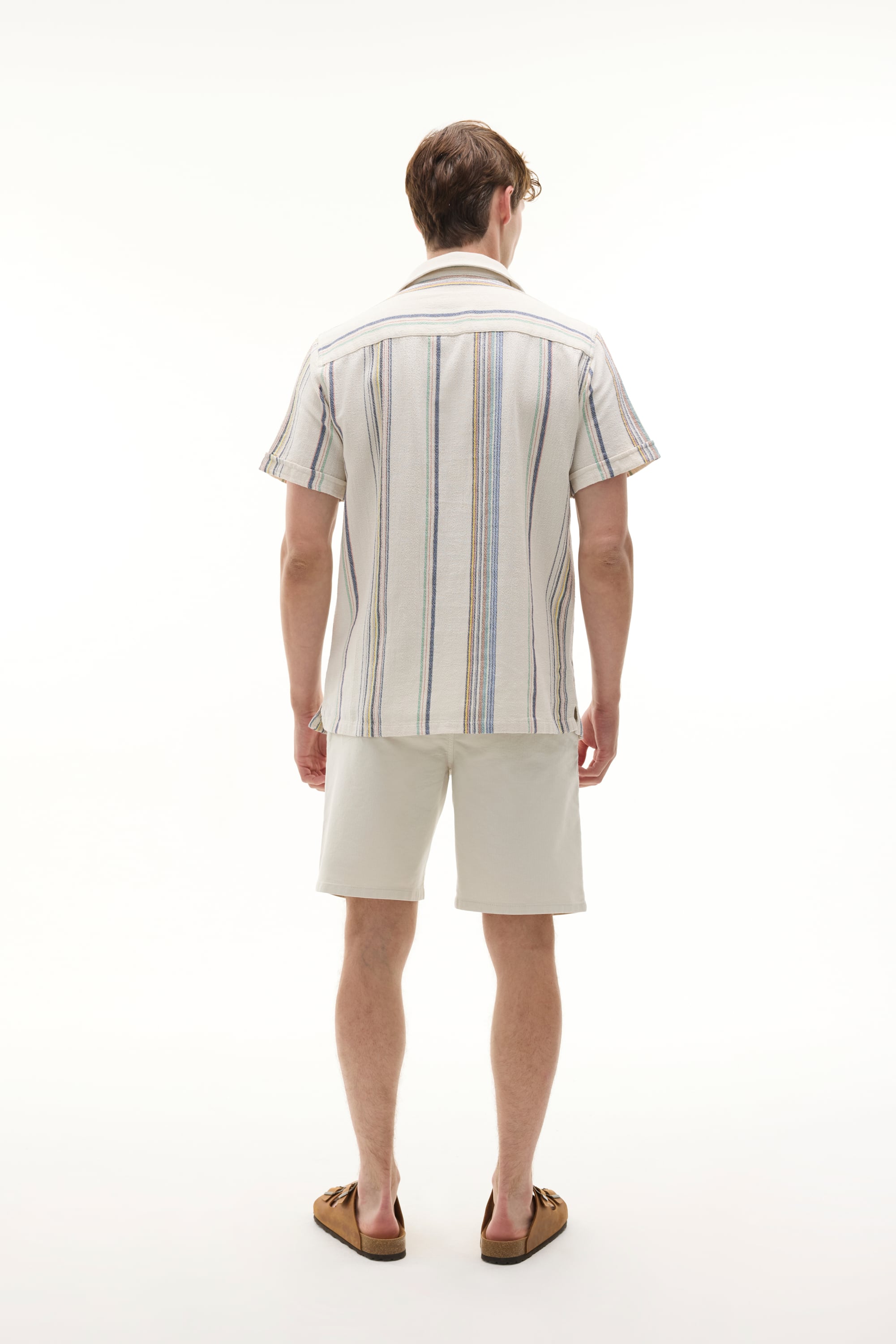 TEKSTÜRLÜ BELİ BAĞLAMALI ŞORT