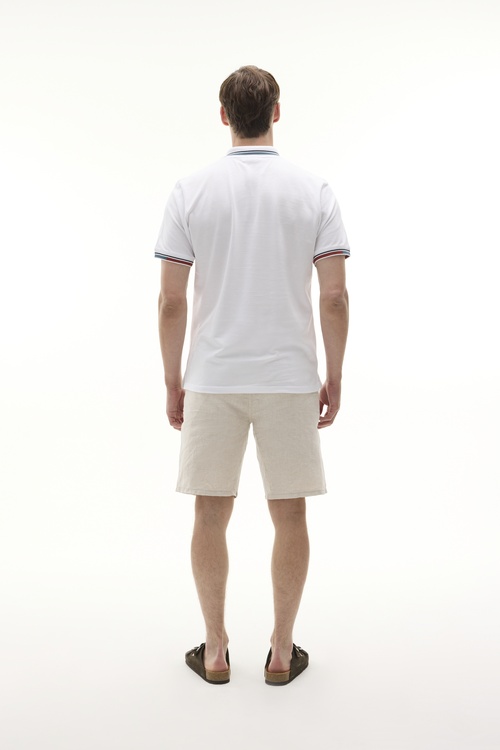  NAKIŞLI POLO YAKA T-SHIRT