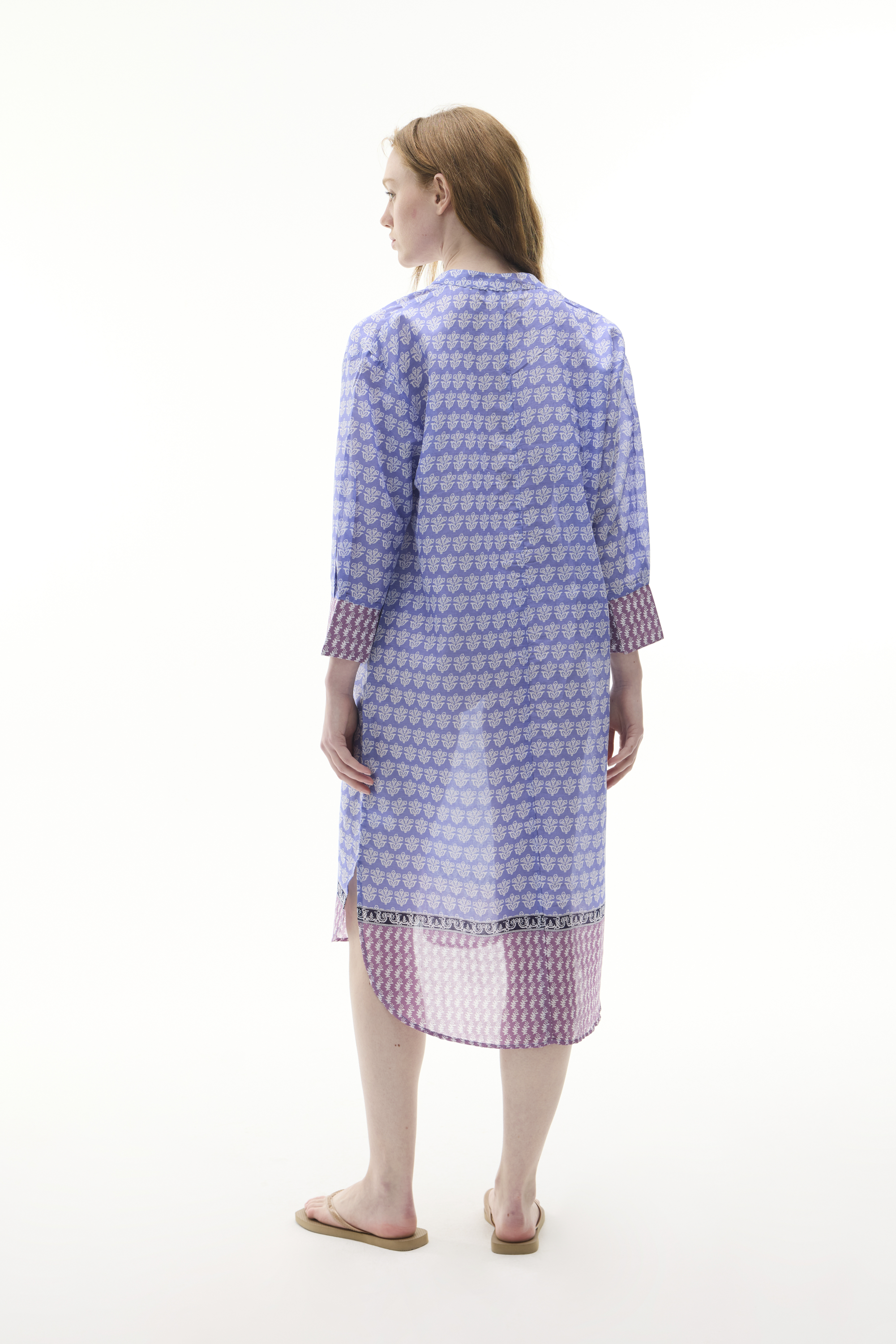 ETNİK BASKILI MİNİ ELBİSE