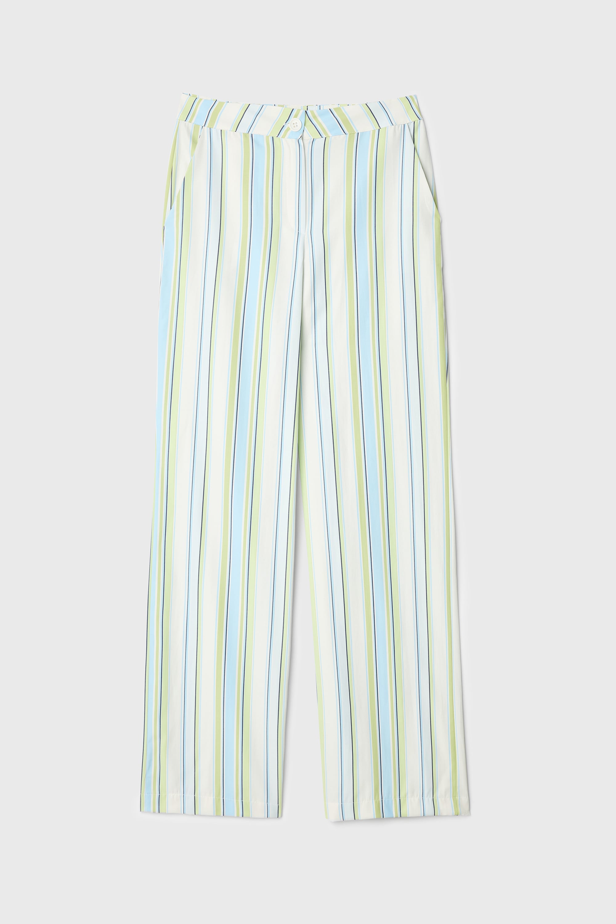 ÇİZGİLİ STRAIGHT FIT PANTOLON