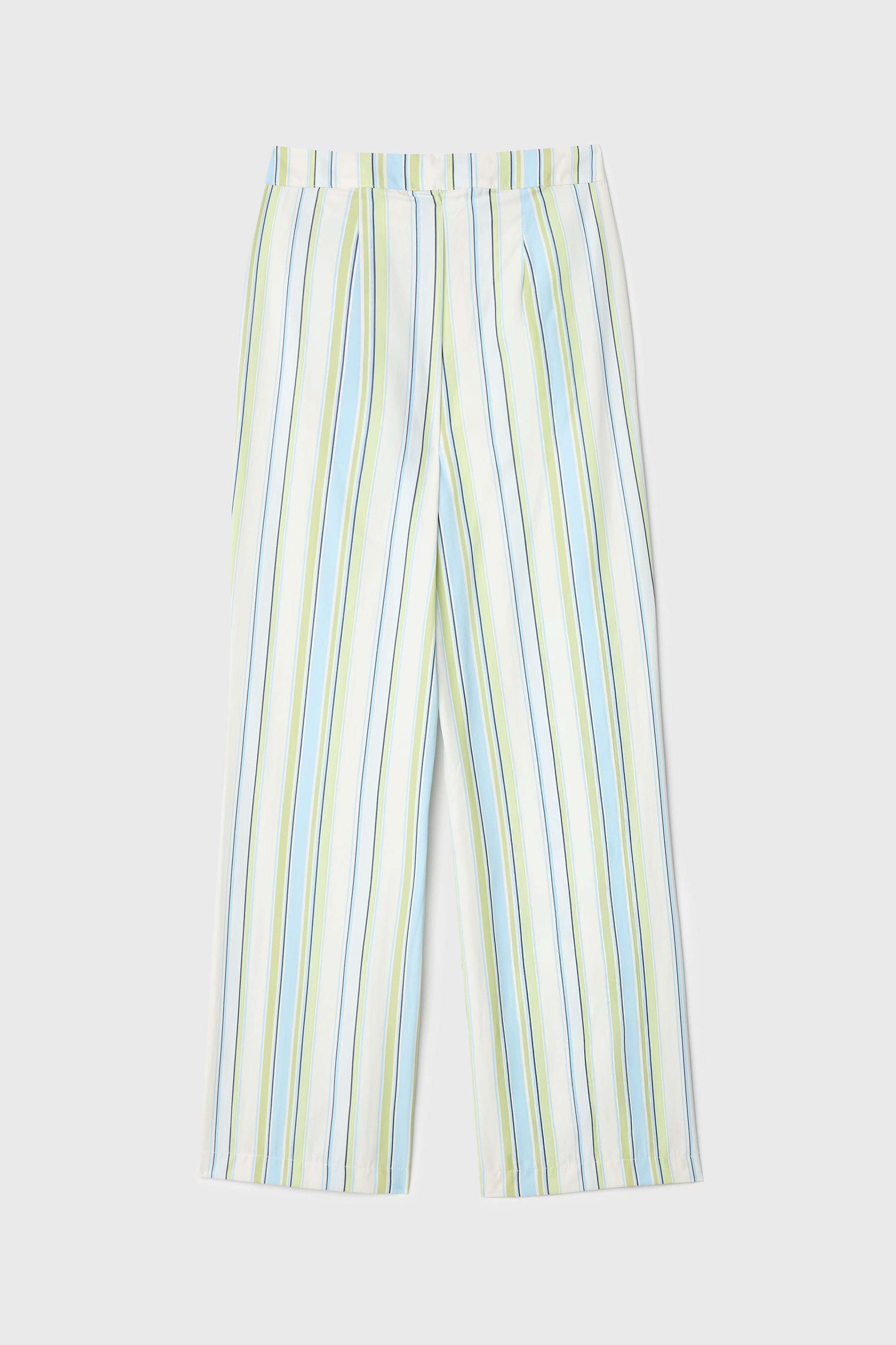 ÇİZGİLİ STRAIGHT FIT PANTOLON