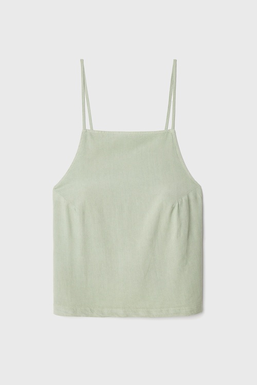  KOLSUZ SIRTI BAĞLAMA DETAYLI BLUZ