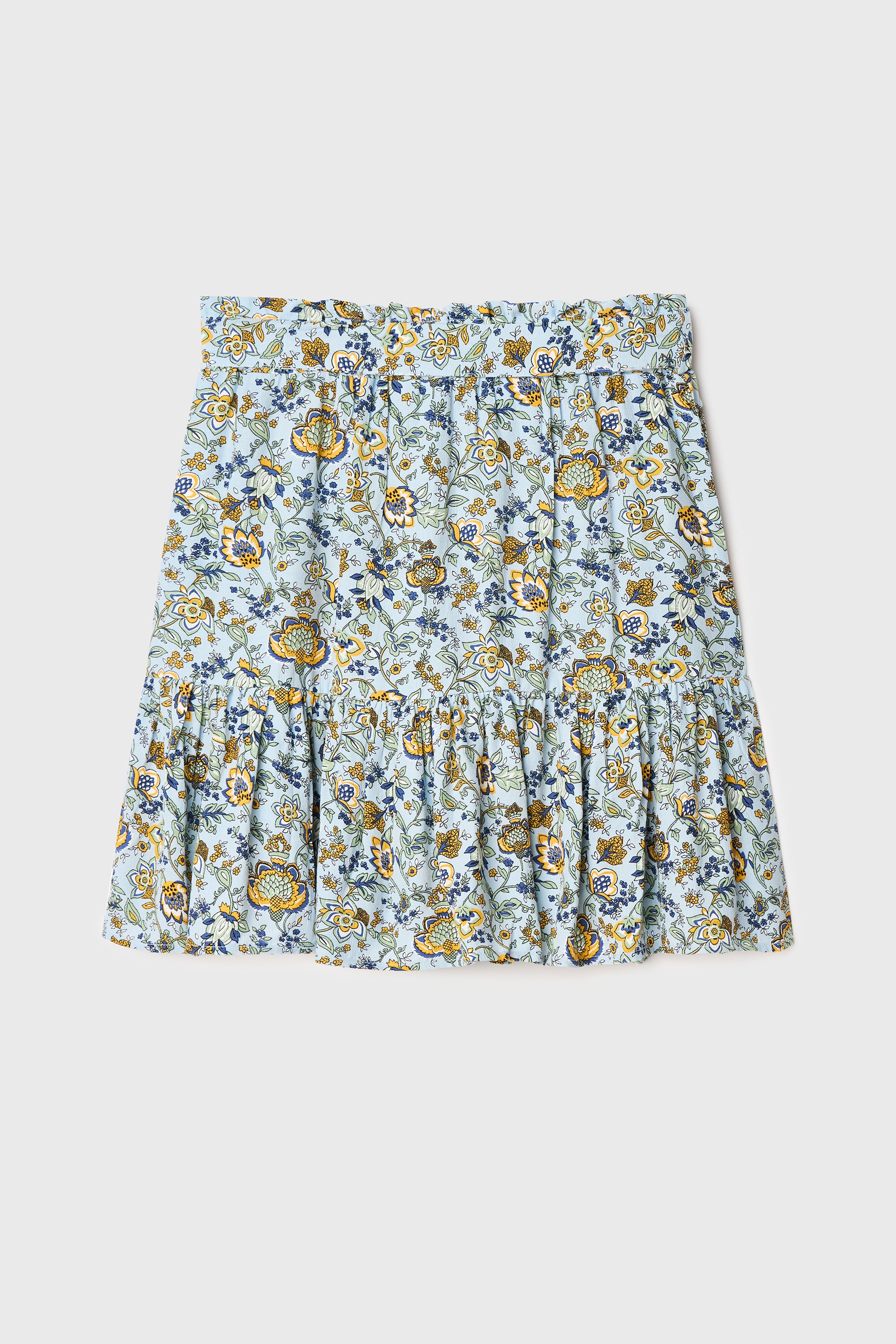 BASKILI KLOŞ MİNİ ETEK