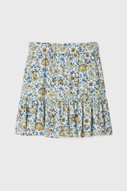 BASKILI KLOŞ MİNİ ETEK