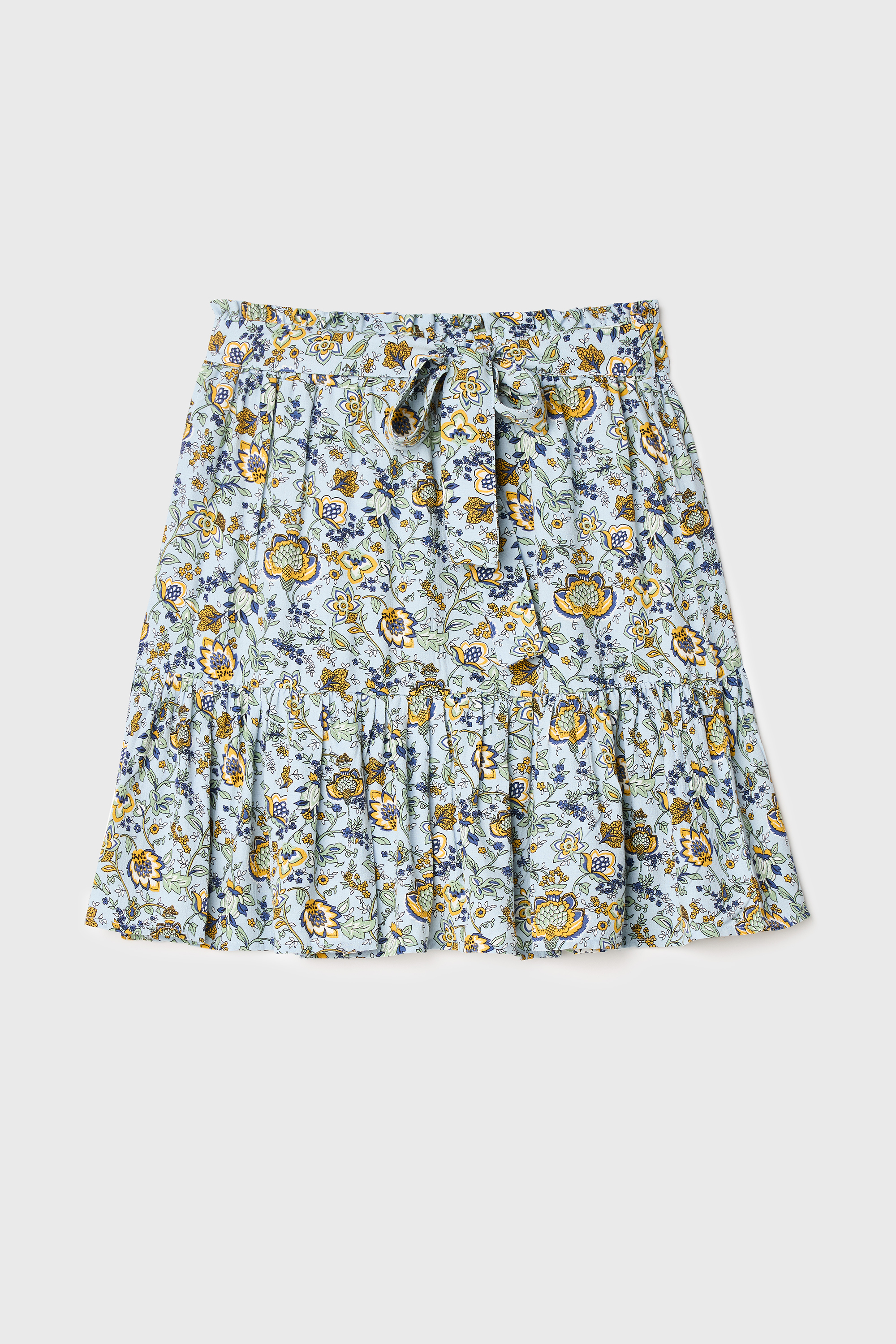 BASKILI KLOŞ MİNİ ETEK