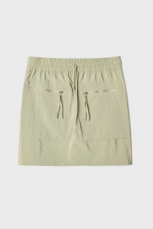  CEP DETAYLI BELİ BAĞLAMALI MİNİ ETEK