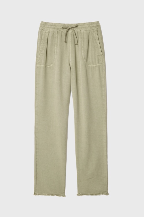  BELİ BAĞLAMALI HAVUÇ KESİM LİYOSEL PANTOLON