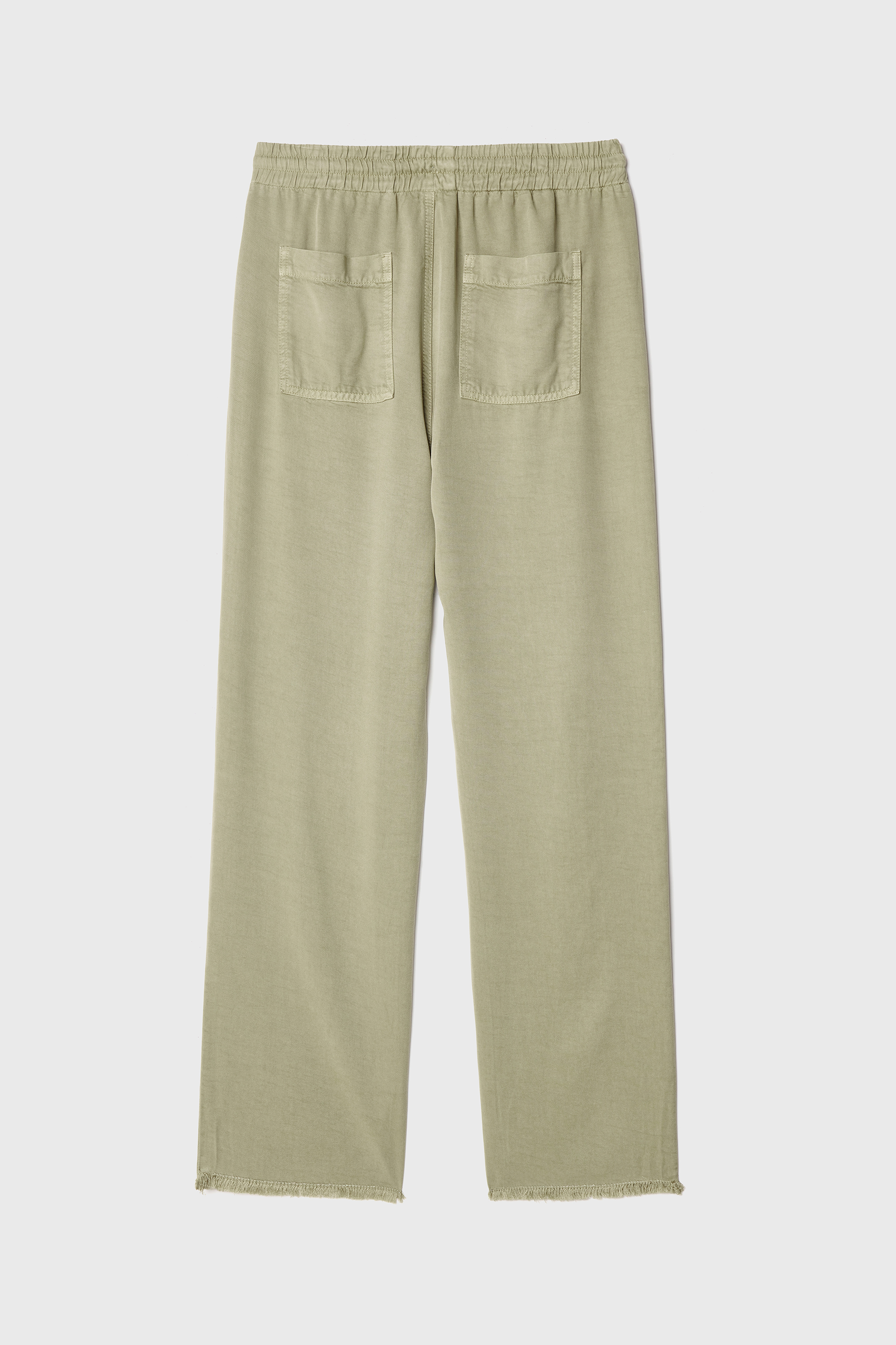 BELİ BAĞLAMALI HAVUÇ KESİM LİYOSEL PANTOLON