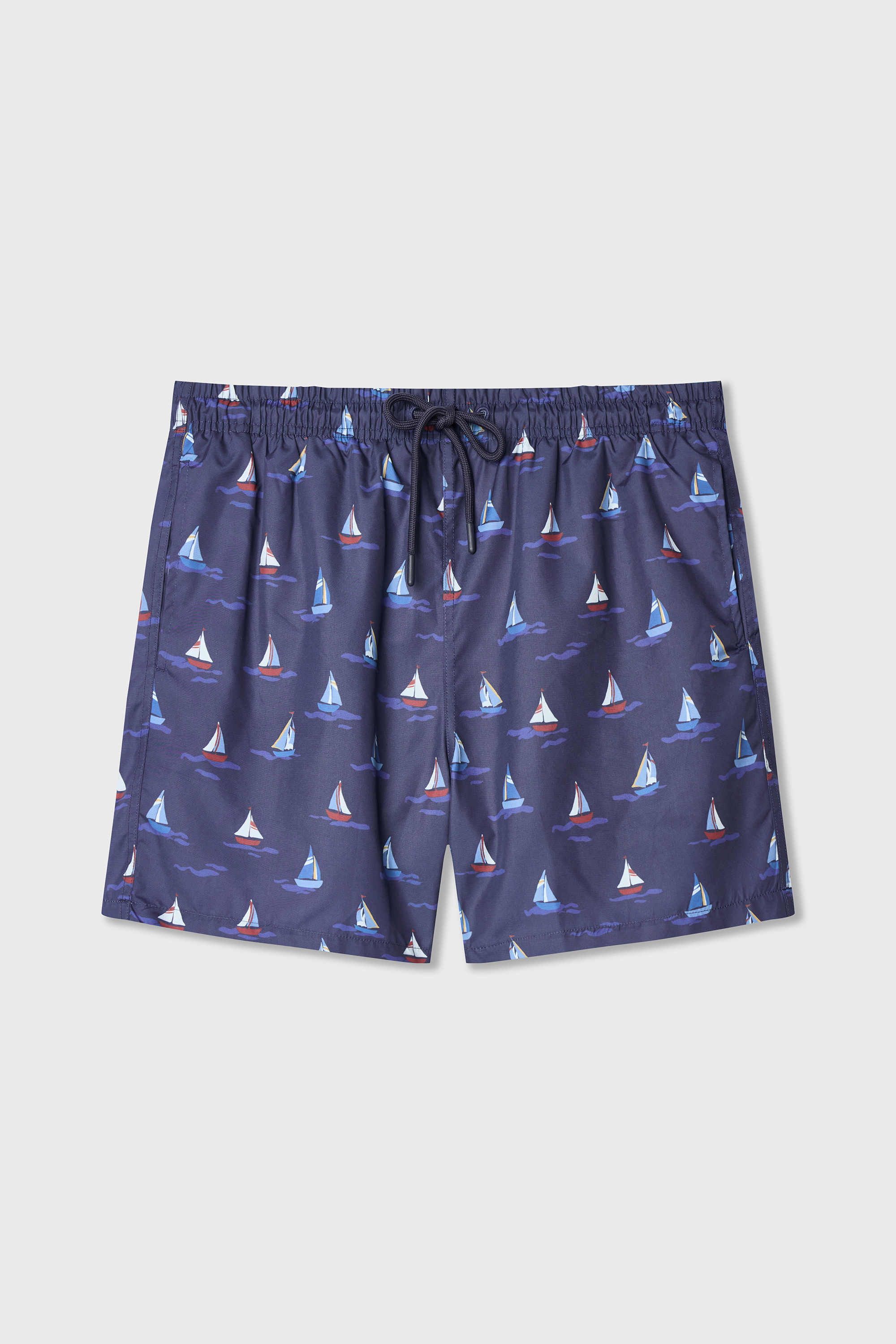 BASKILI BAĞLAMALI DENİZ ŞORTU