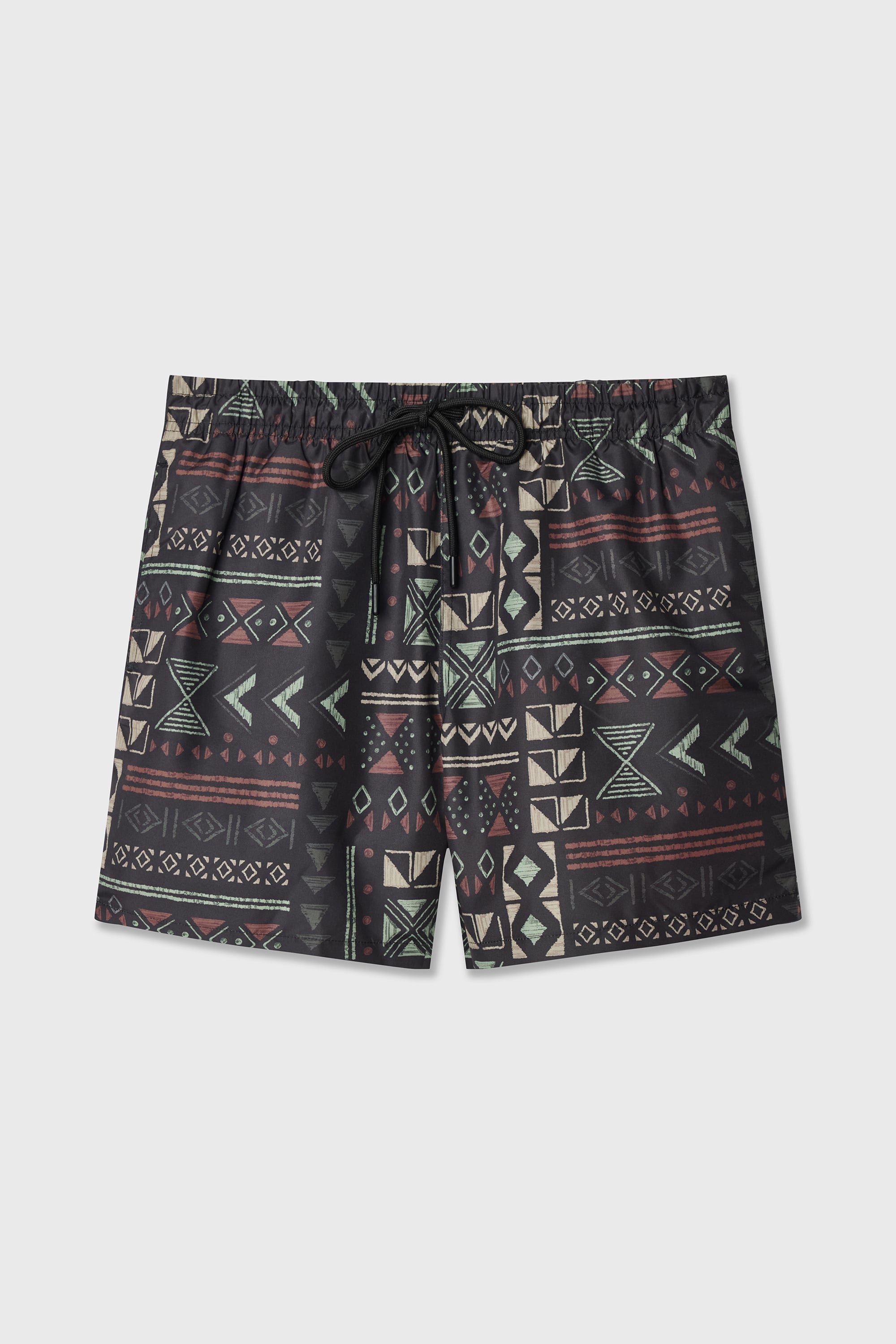 BASKILI İPLİ DENİZ ŞORTU