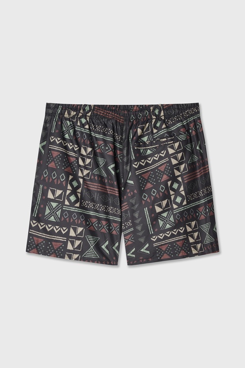  BASKILI İPLİ DENİZ ŞORTU