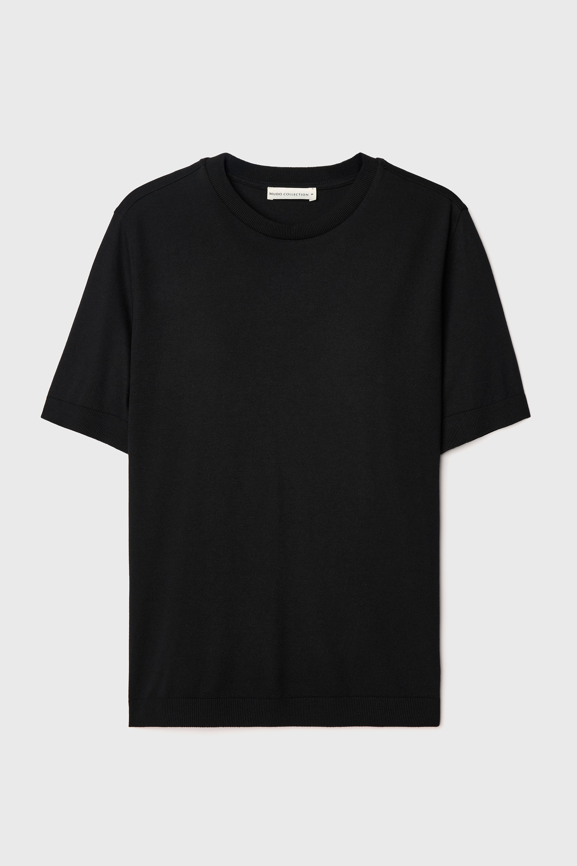 BİSİKLET YAKA KISA KOLLU KAZAK