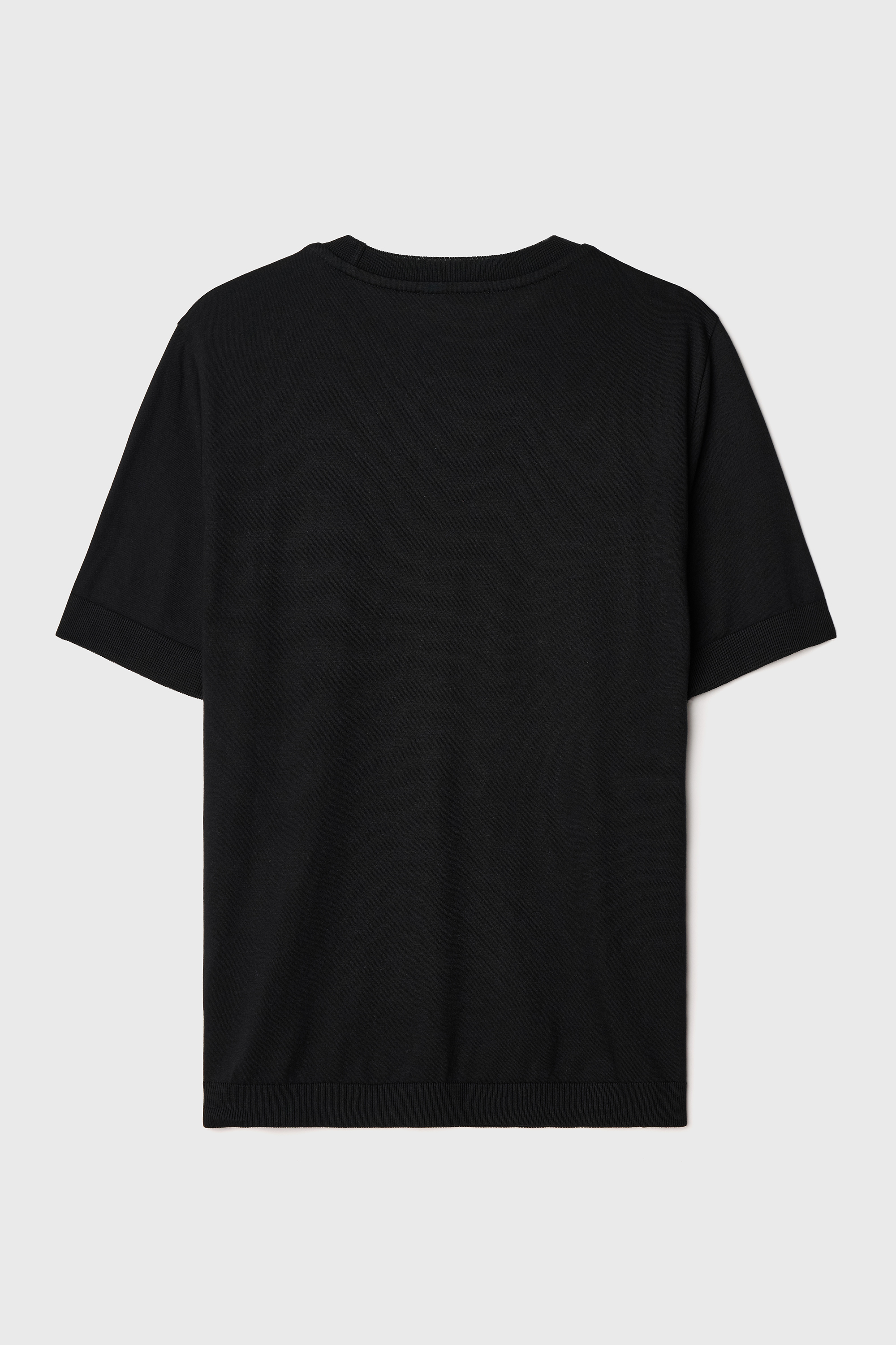 BİSİKLET YAKA KISA KOLLU KAZAK