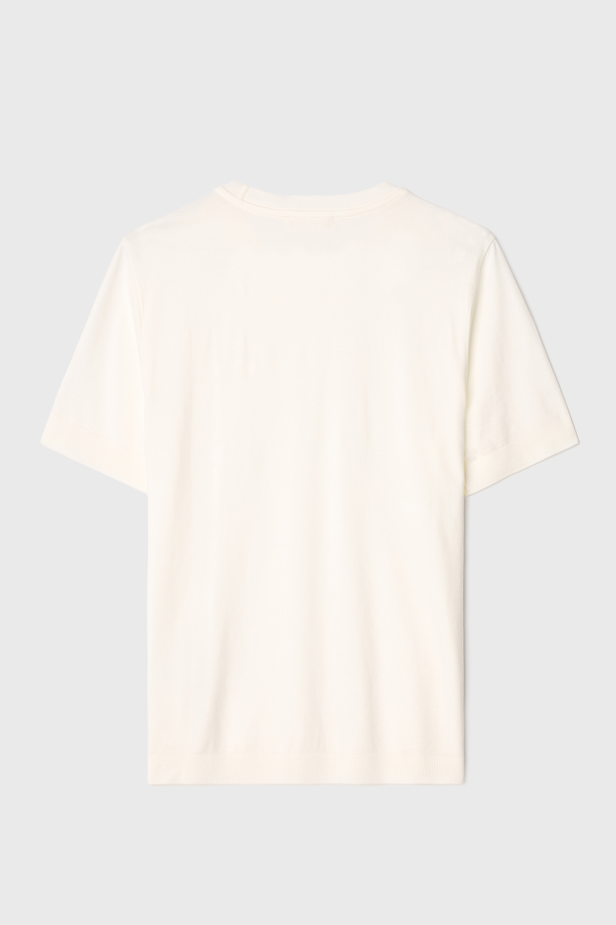 BİSİKLET YAKA KISA KOLLU KAZAK