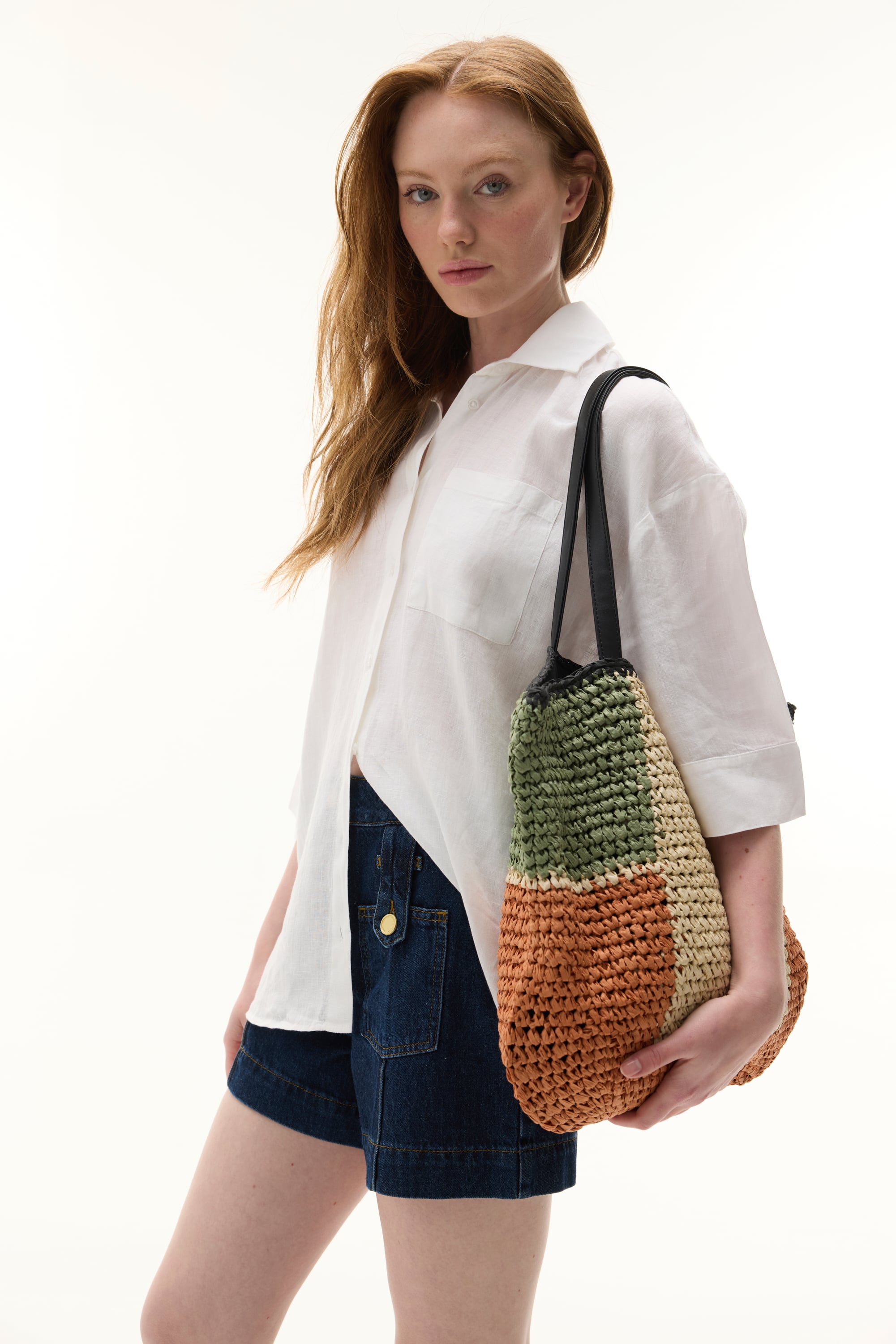 3/4 KOL KETEN GÖMLEK