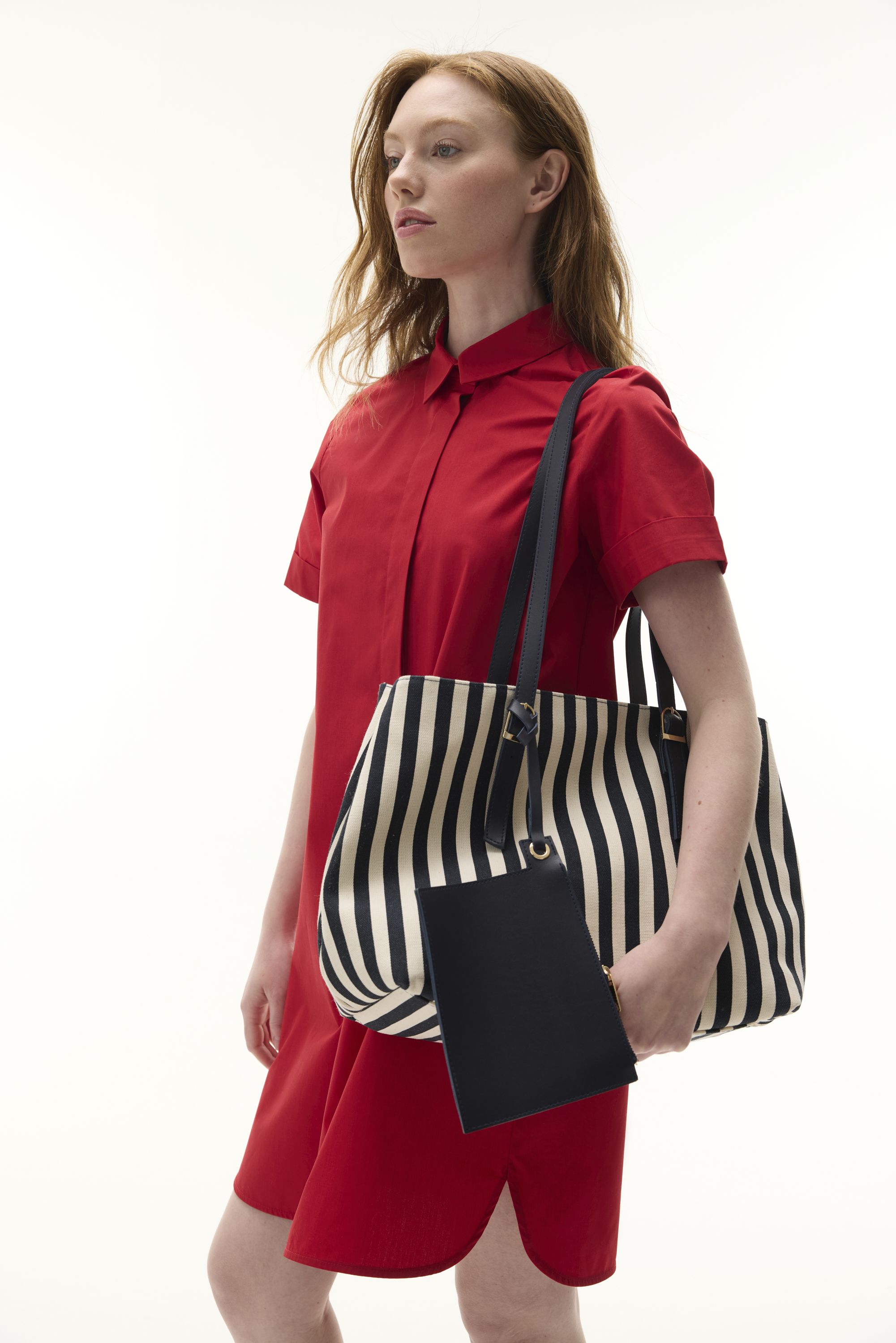 KISA KOLLU MİNİ GÖMLEK ELBİSE