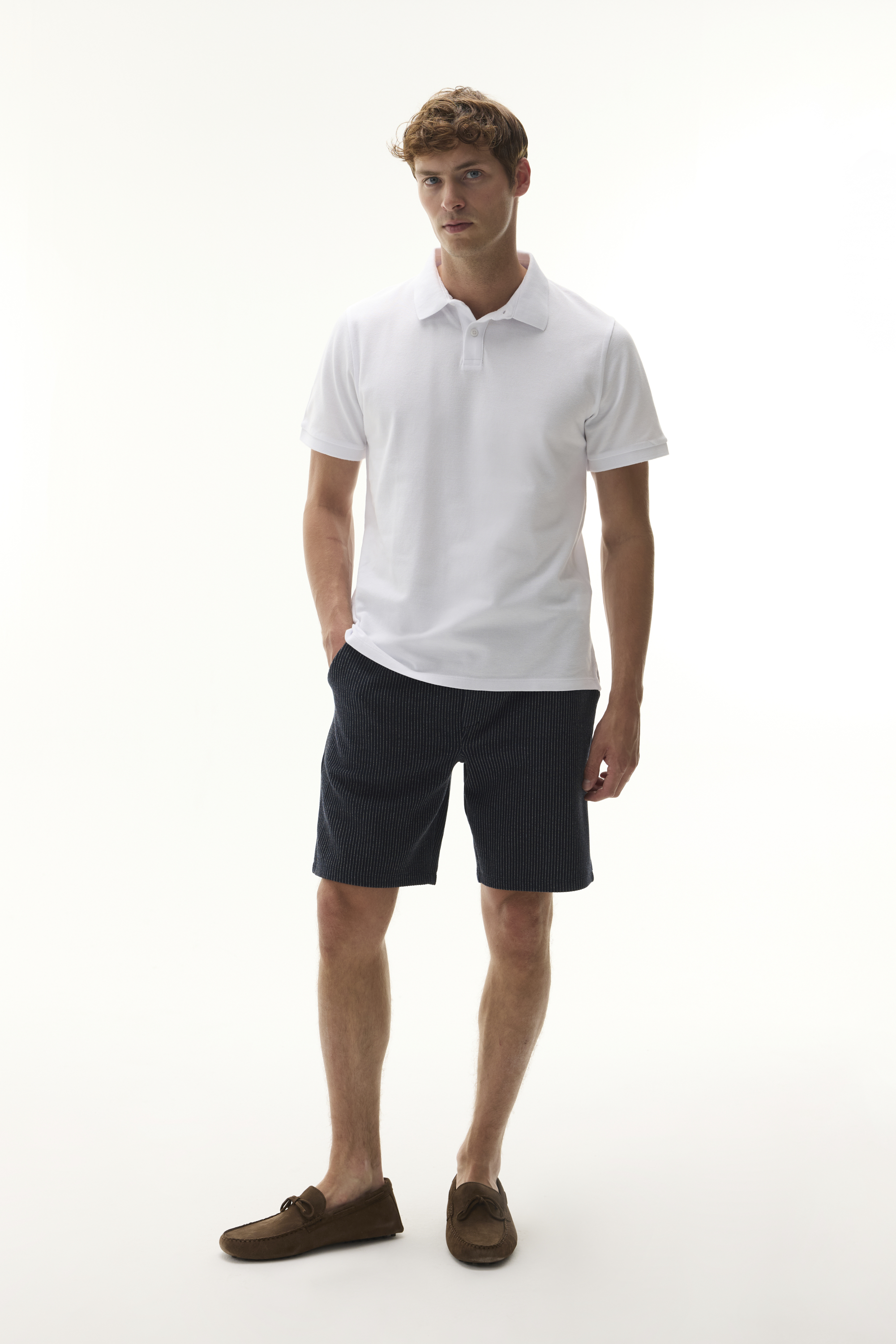 POLO YAKA KISA KOLLU T-SHIRT