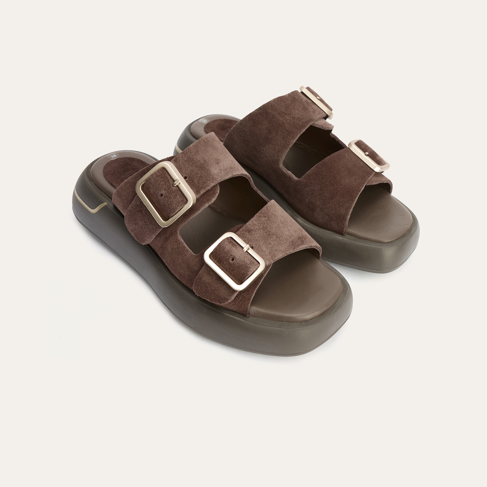 TOKALI DOLGU TOPUK HAKİKİ DERİ TERLİK