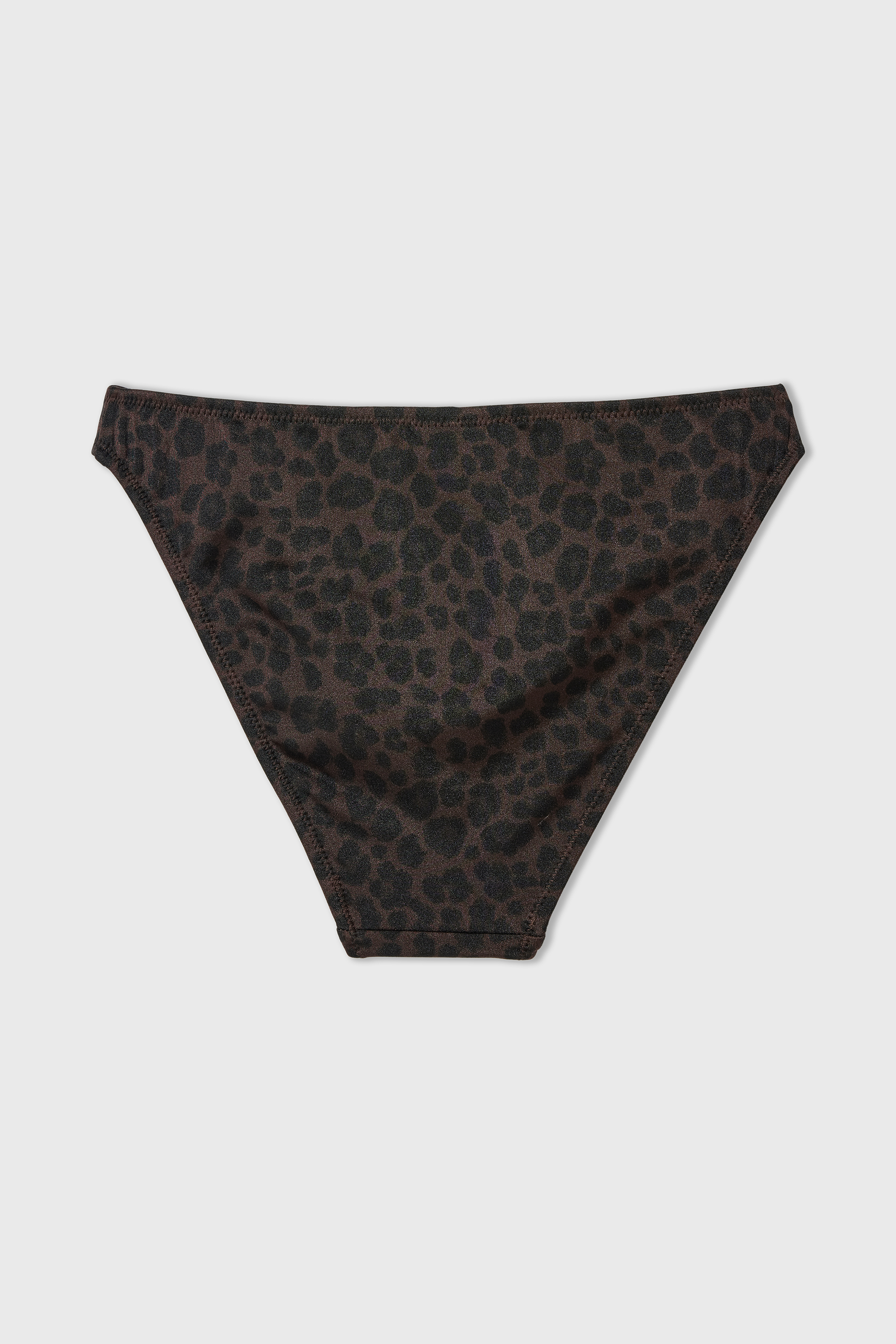 LEOPAR DESENLİ NORMAL BEL BİKİNİ ALTI