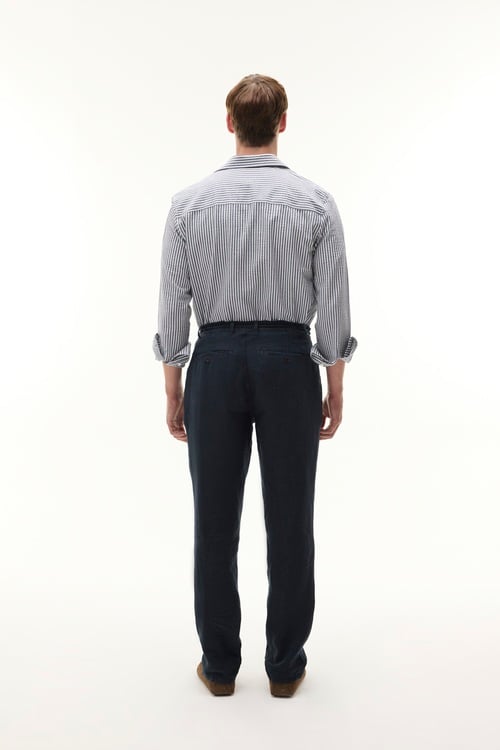 ÇİZGİLİ REGULAR FIT UZUN KOLLU GÖMLEK