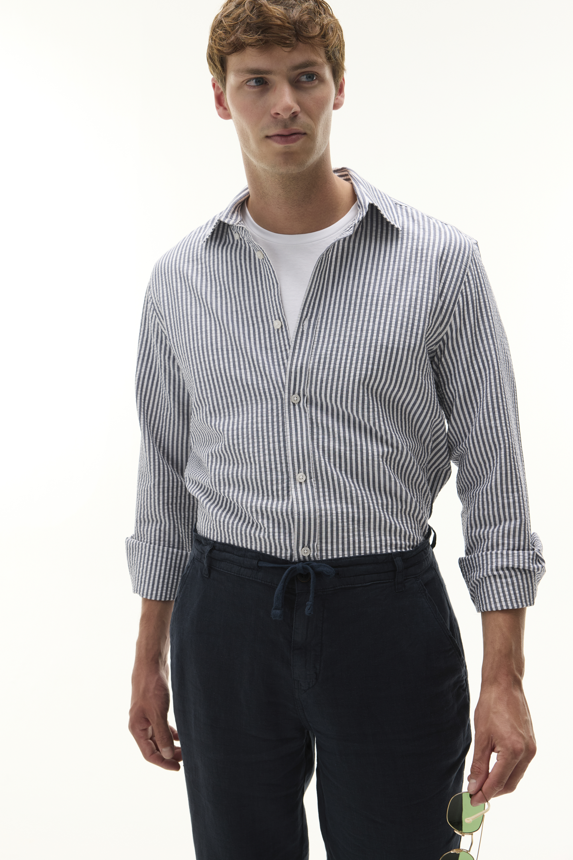 ÇİZGİLİ REGULAR FIT UZUN KOLLU GÖMLEK