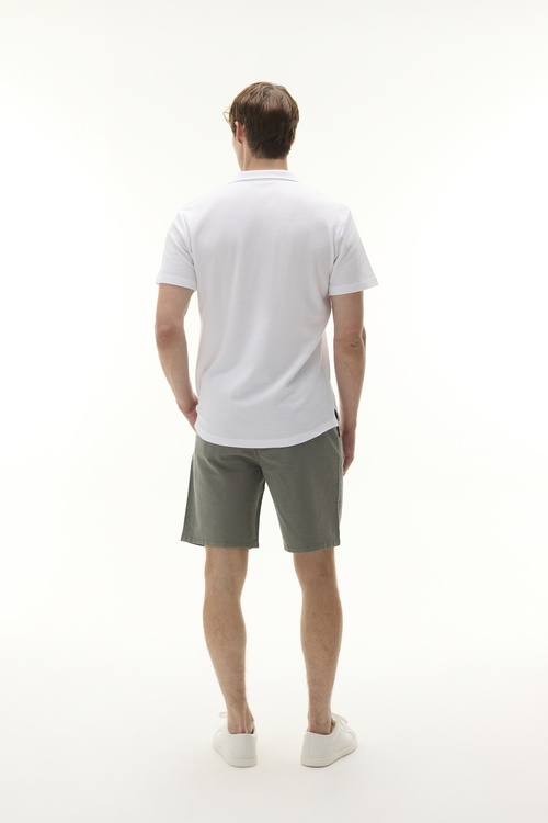  TEKSTÜRLÜ BELİ BAĞLAMALI ŞORT