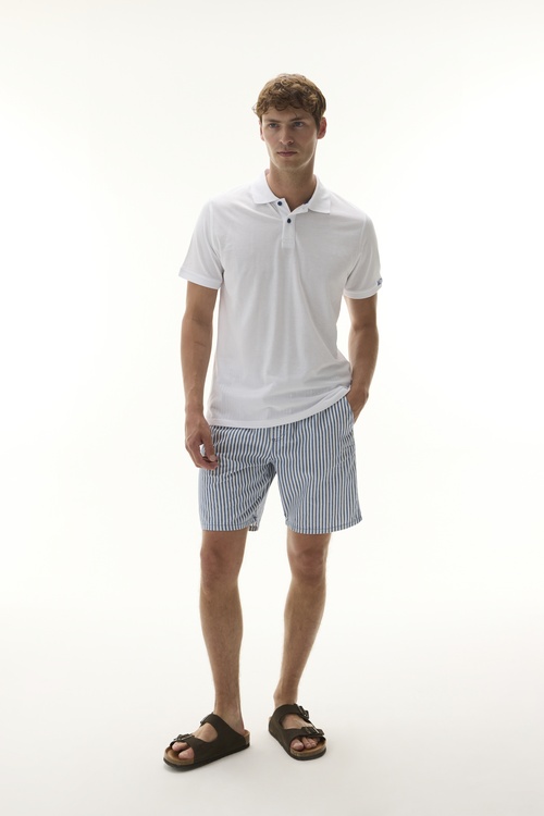  NAKIŞLI POLO YAKA T-SHIRT