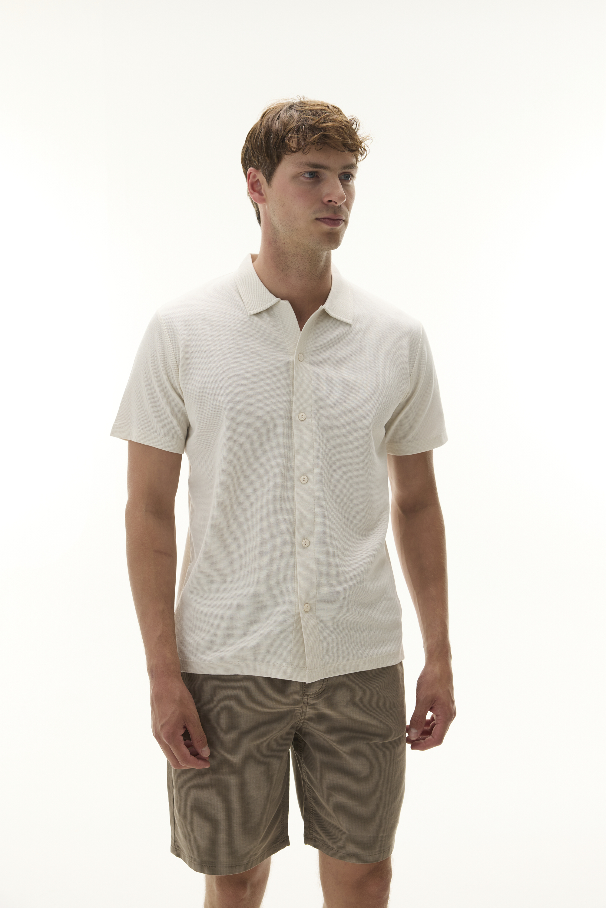 RESORT YAKA REGULAR FIT KISA KOLLU GÖMLEK