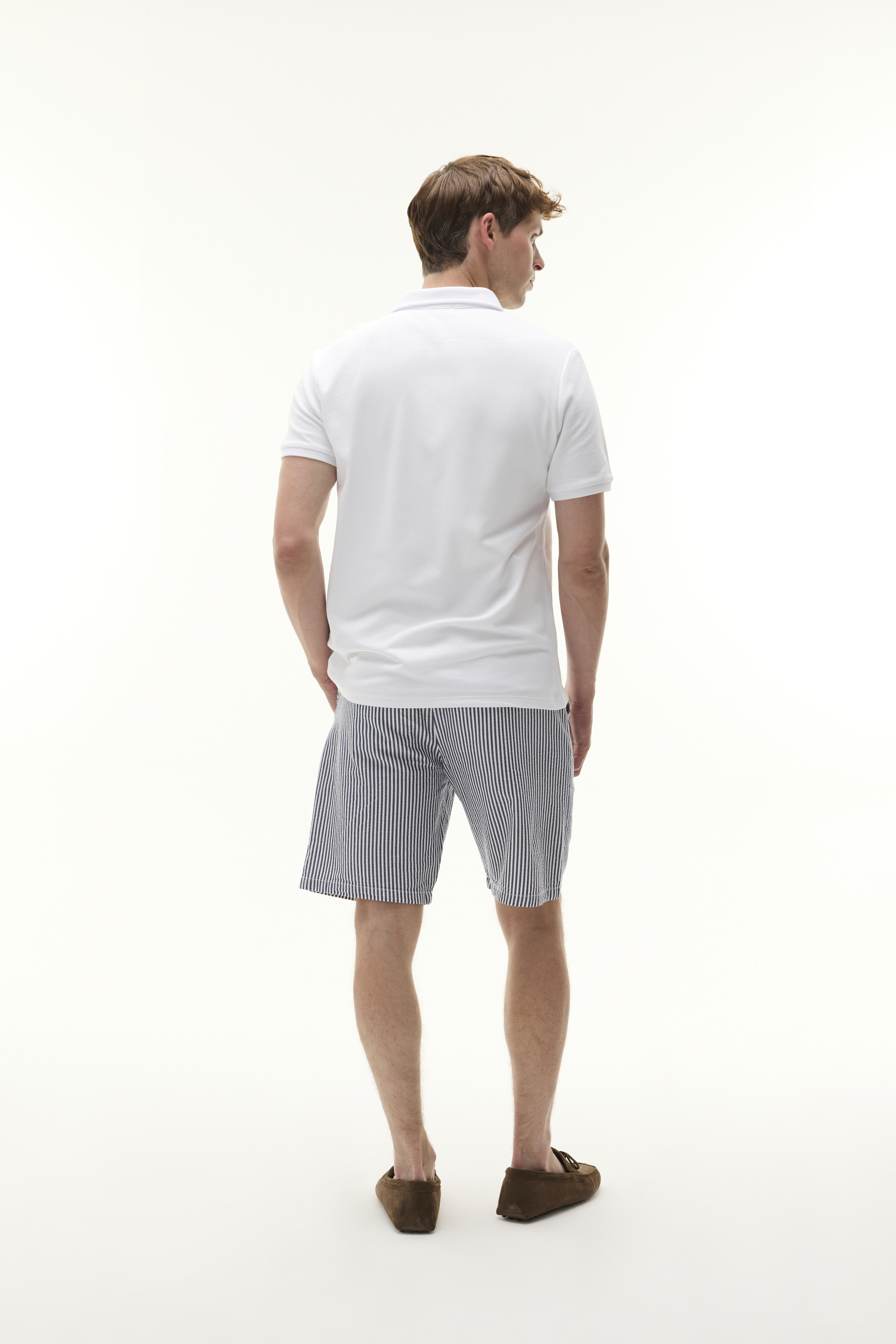 FERMUARLI POLO YAKA T-SHIRT