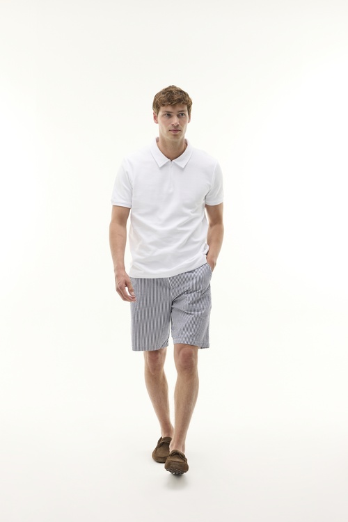  FERMUARLI POLO YAKA T-SHIRT