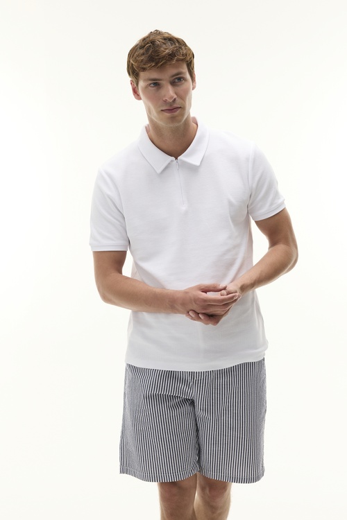  FERMUARLI POLO YAKA T-SHIRT