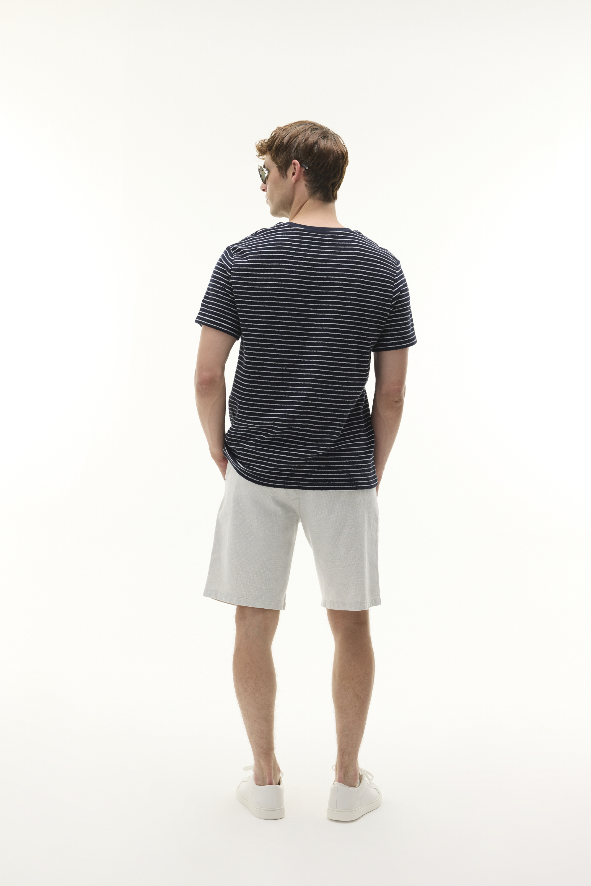 TEKSTÜRLÜ CHINO ŞORT