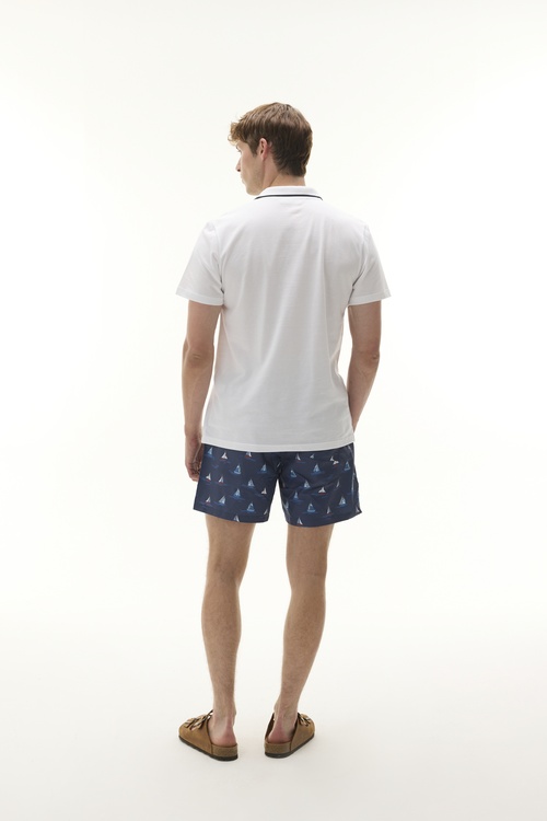  NAKIŞLI POLO YAKA T-SHIRT