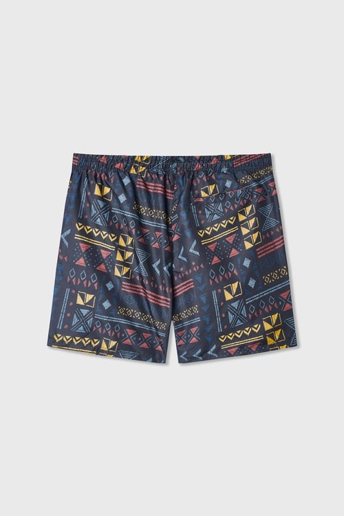  BASKILI İPLİ DENİZ ŞORTU