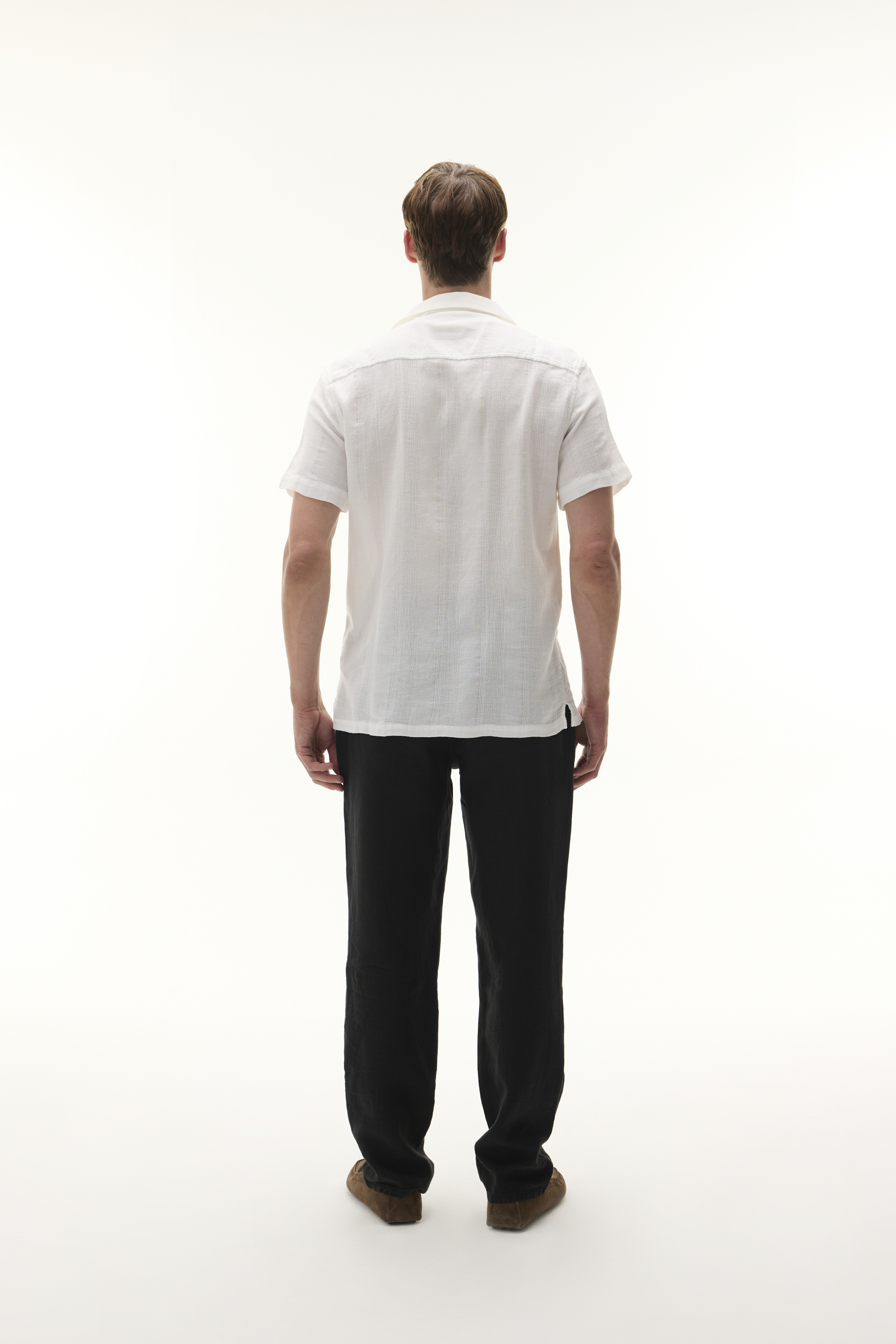 DOKULU RESORT YAKA KISA KOLLU GÖMLEK