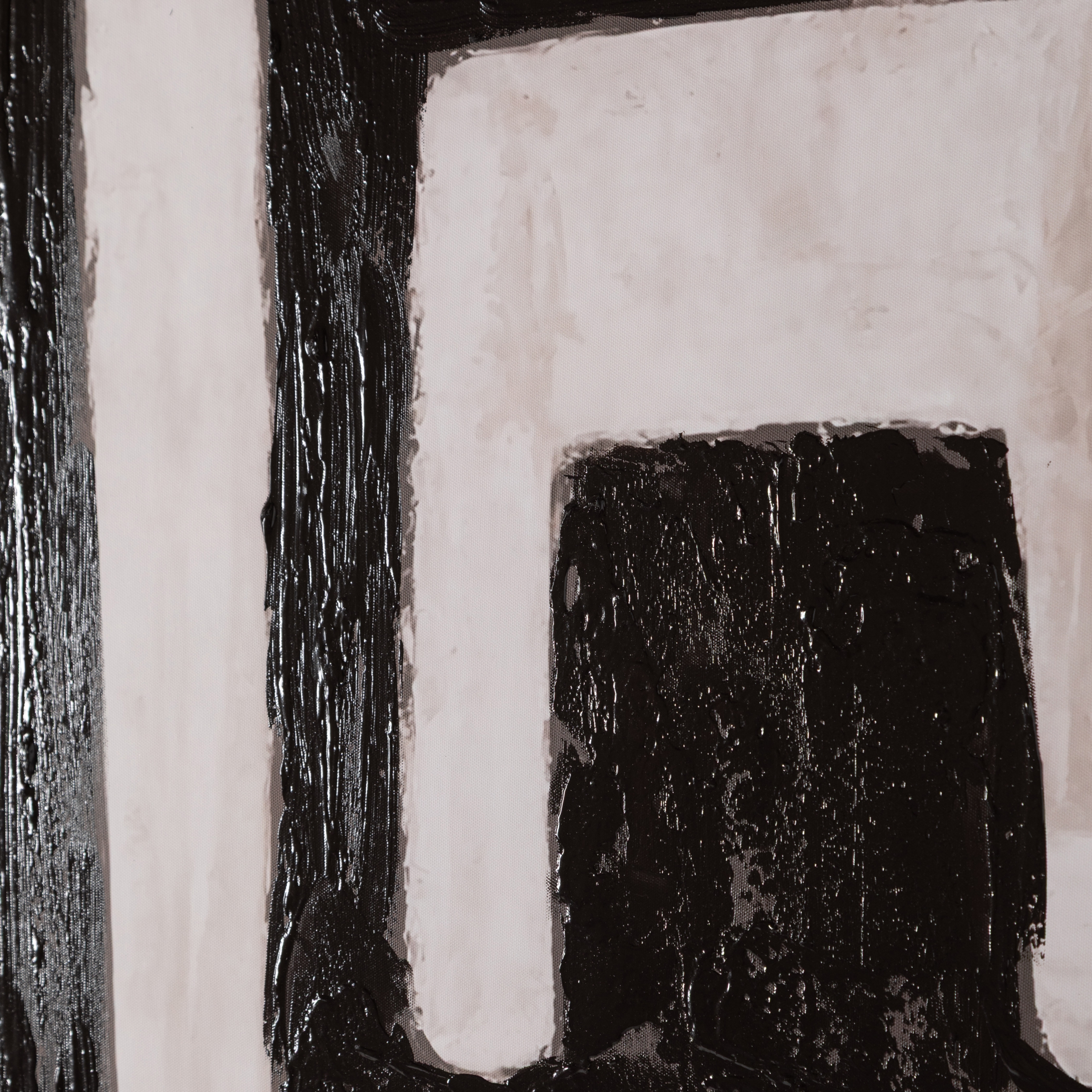 BLACK HOLL YAĞLIBOYA TABLO 90x120CM