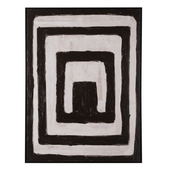 BLACK HOLL YAĞLIBOYA TABLO 90x120CM