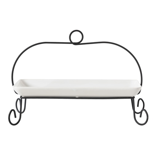  GURME STANDLI DİKDÖRTGEN SUNUM