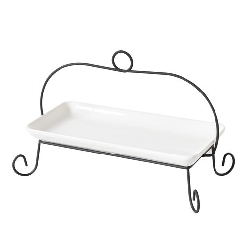  GURME STANDLI DİKDÖRTGEN SUNUM