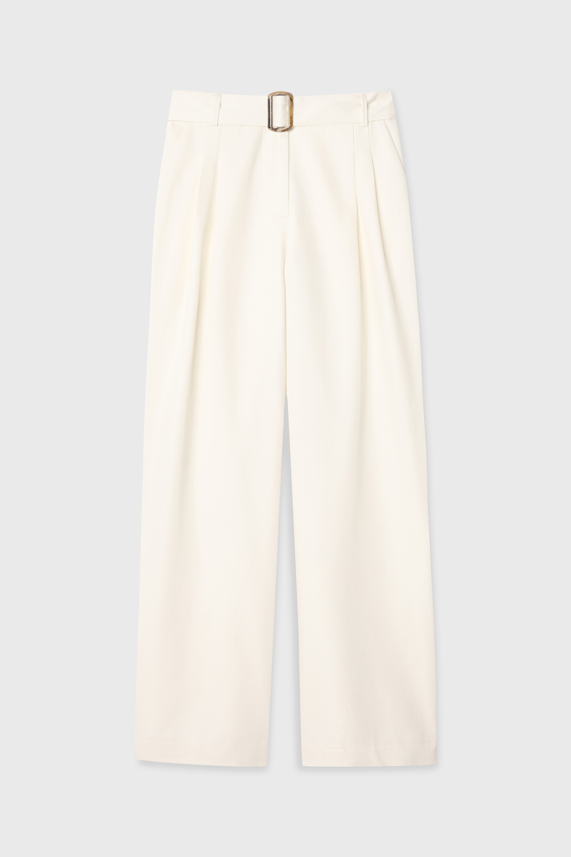 STRAIGHT FIT KEMERLİ PANTOLON